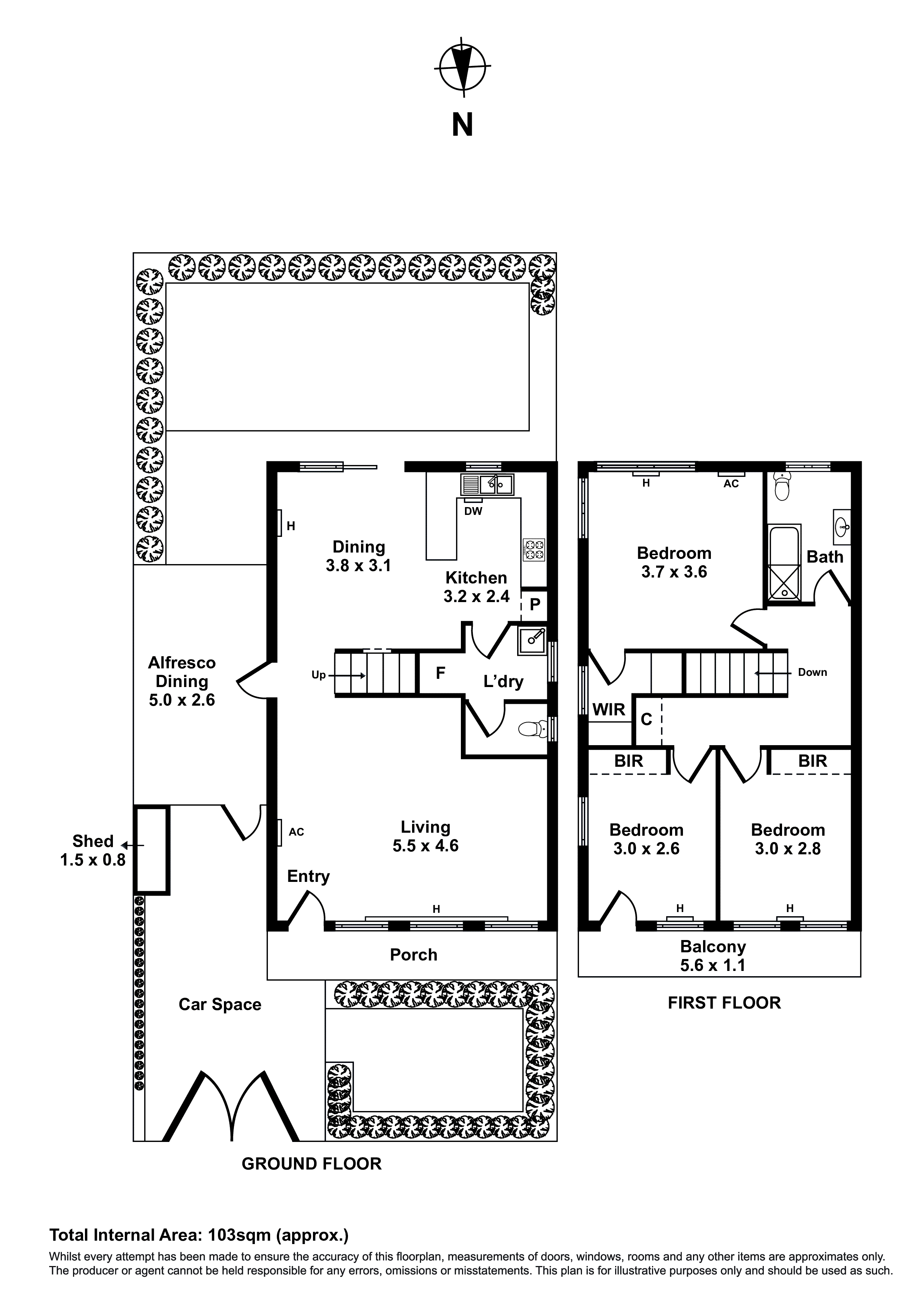 51a Newcastle Street, Yarraville VIC 3013 - Floorplan