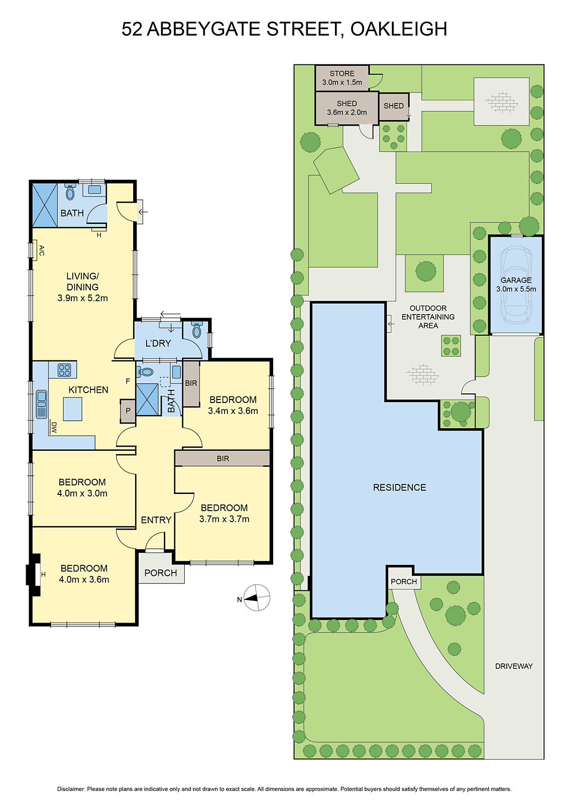 52 Abbeygate Street, Oakleigh VIC 3166 - Floorplan