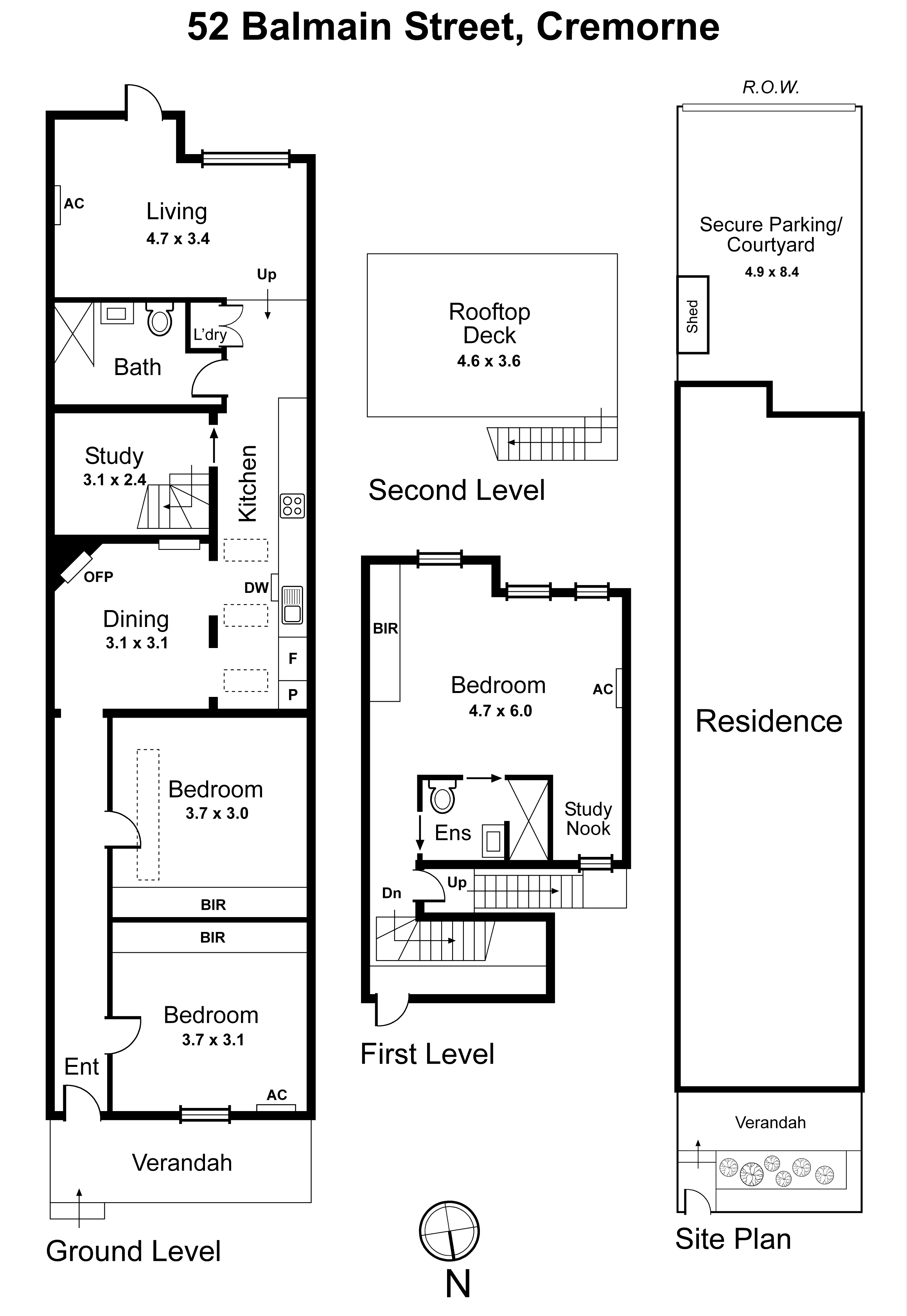 52 Balmain Street, Cremorne VIC 3121 - Floorplan