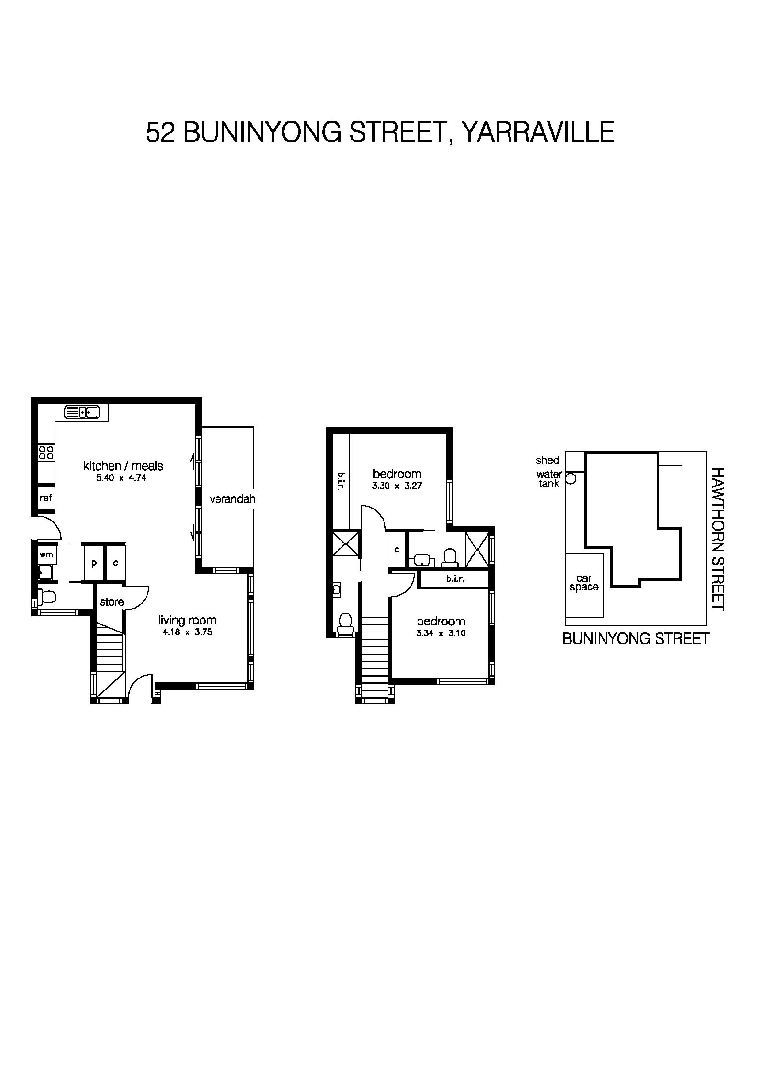 52 Buninyong Street, YARRAVILLE VIC 3013 - Floorplan