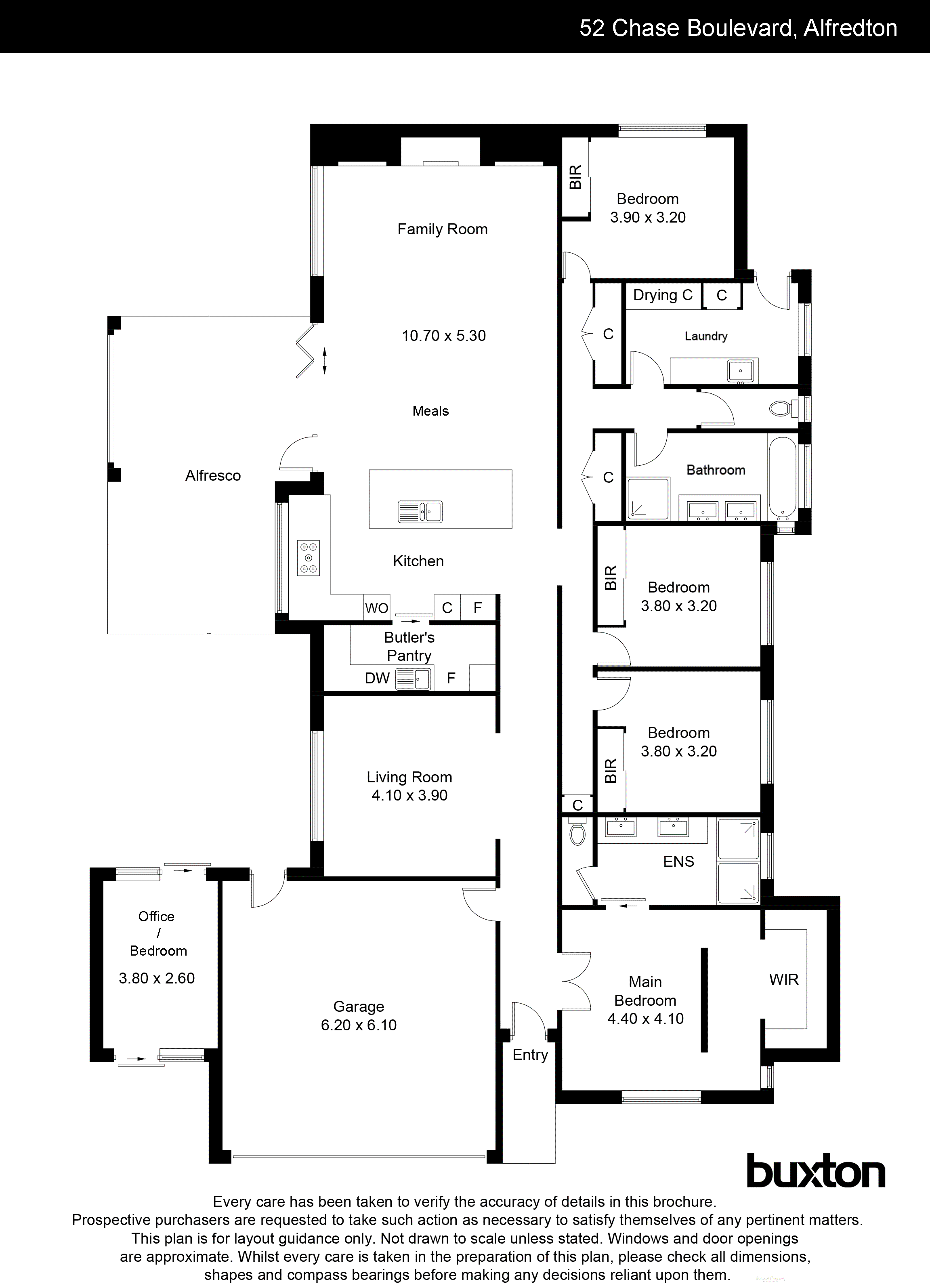 52 Chase Boulevard, Alfredton VIC 3350 - Floorplan