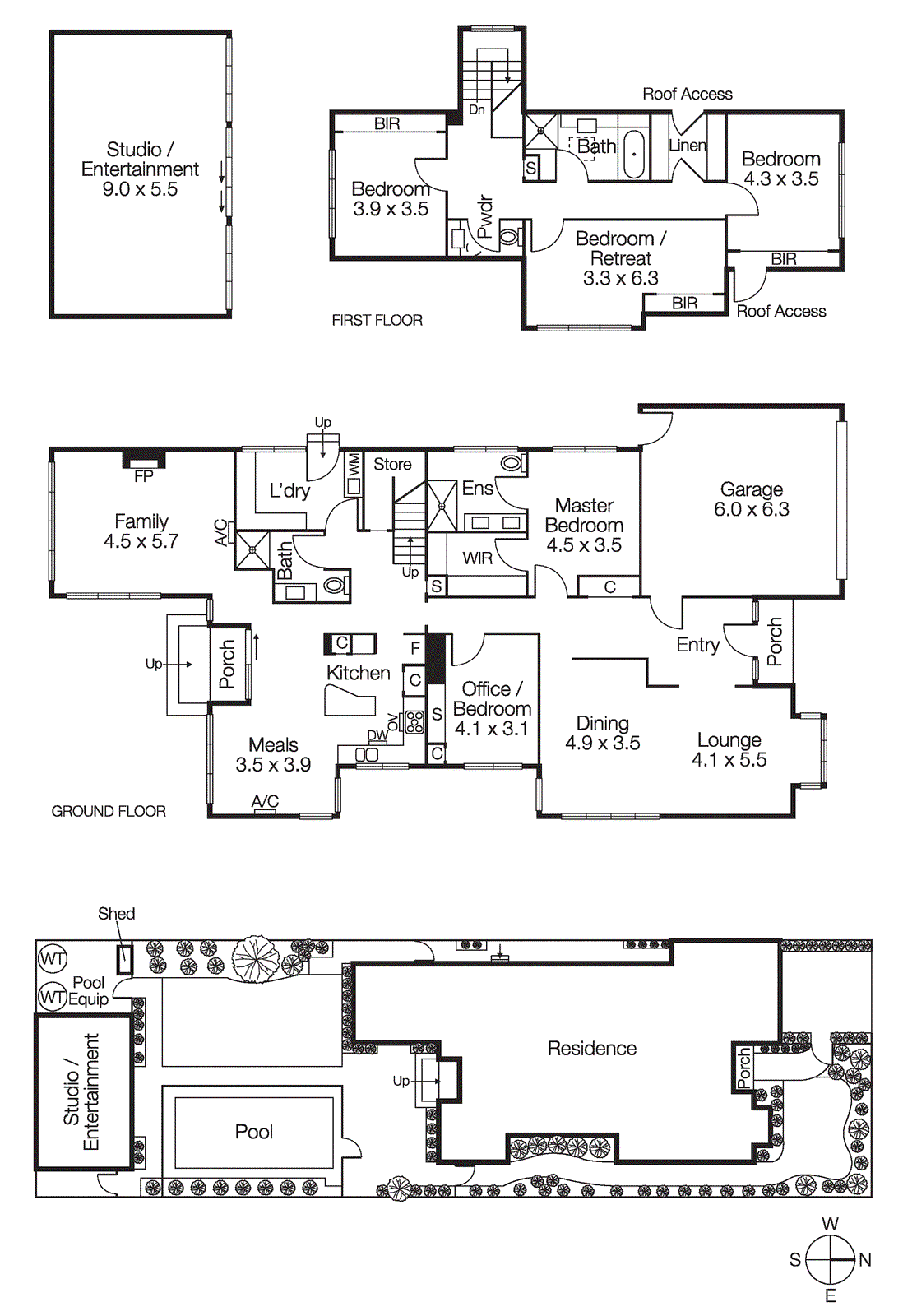 52 Crisp Street, Hampton VIC 3188 - Floorplan