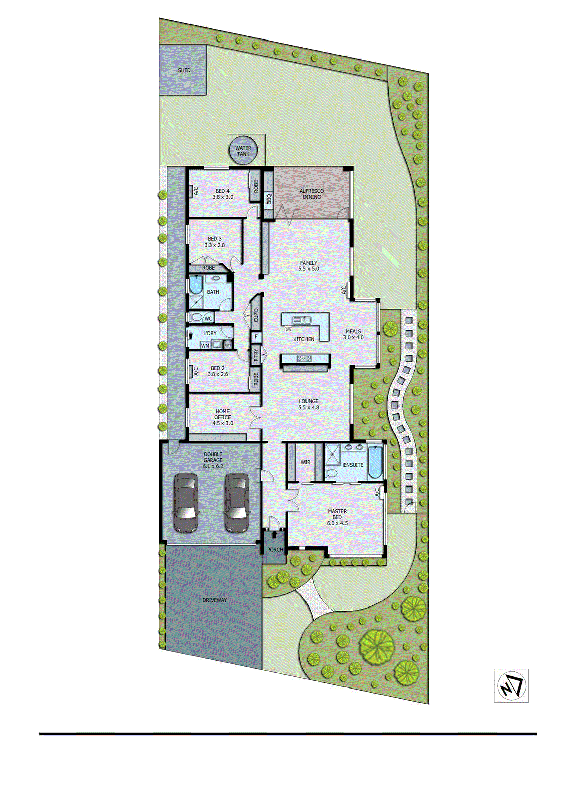 52 Deepwater Drive, Waterways VIC 3195 - Floorplan