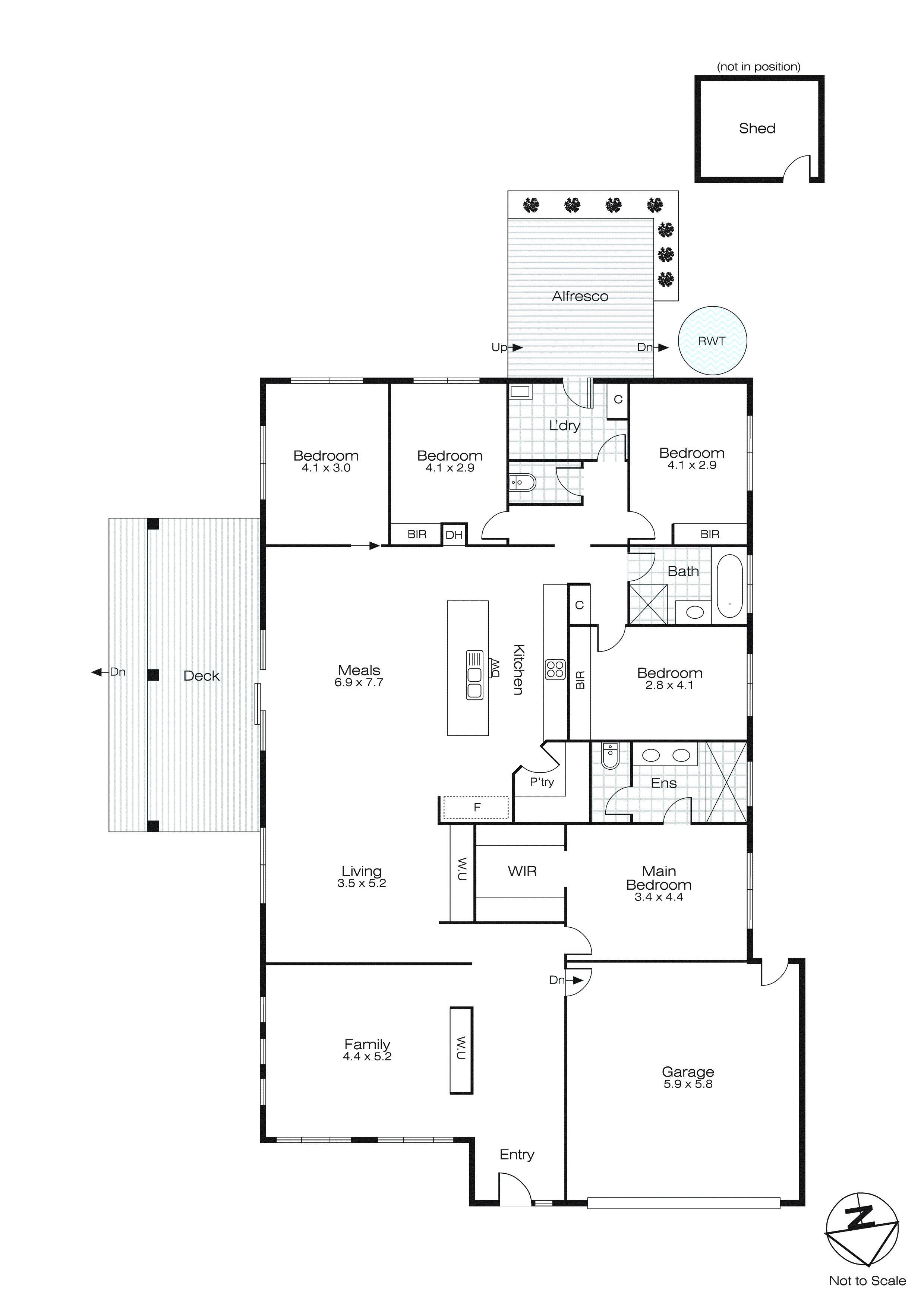 52 Delaney Drive, Miners Rest VIC 3352 - Floorplan