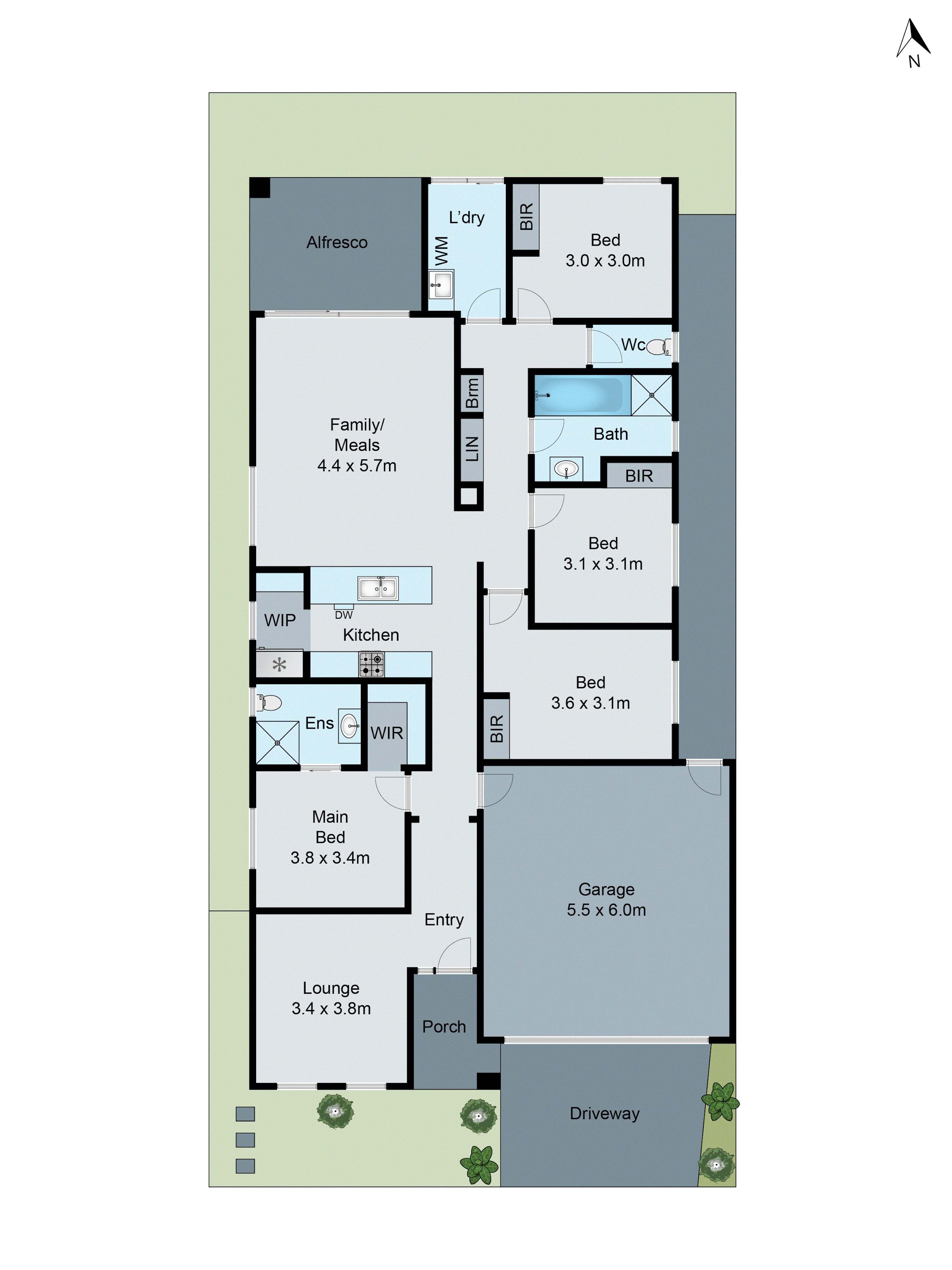 52 Devereux Way, Charlemont VIC 3217 - Floorplan
