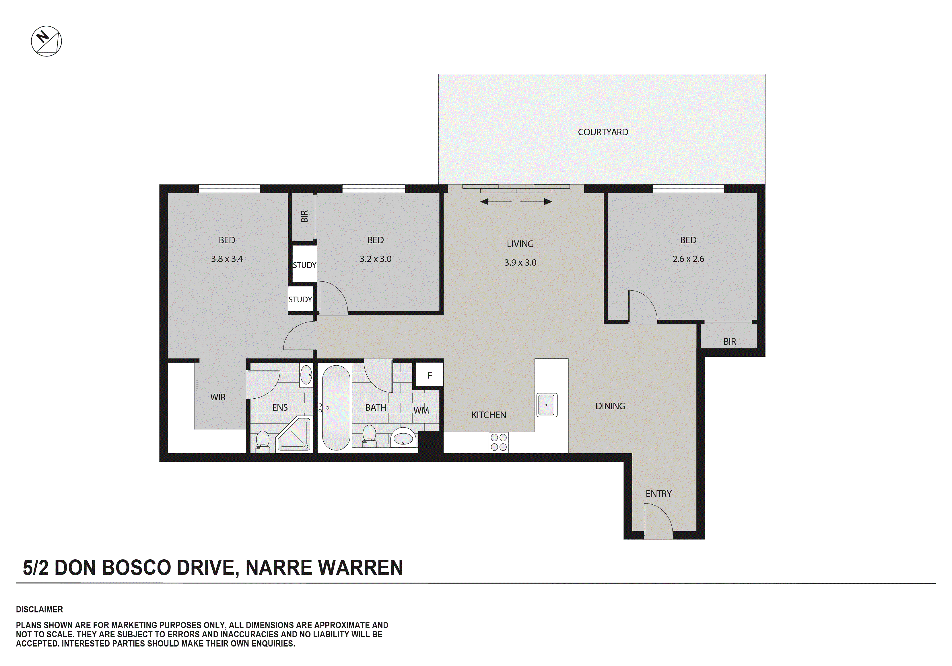 5/2 Don Bosco Drive, Narre Warren VIC 3805 - Floorplan