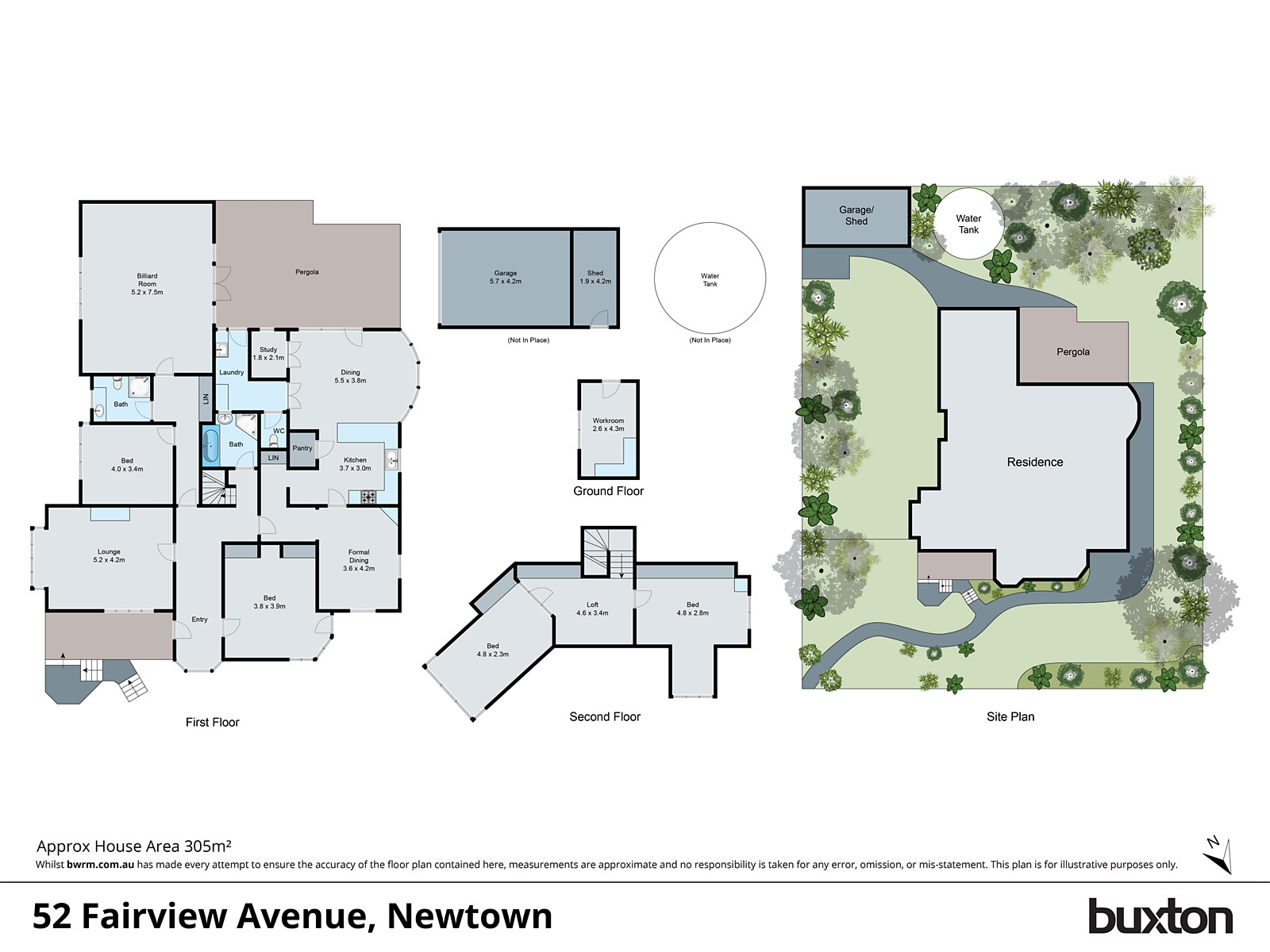 52 Fairview Avenue, Newtown VIC 3220 - Floorplan