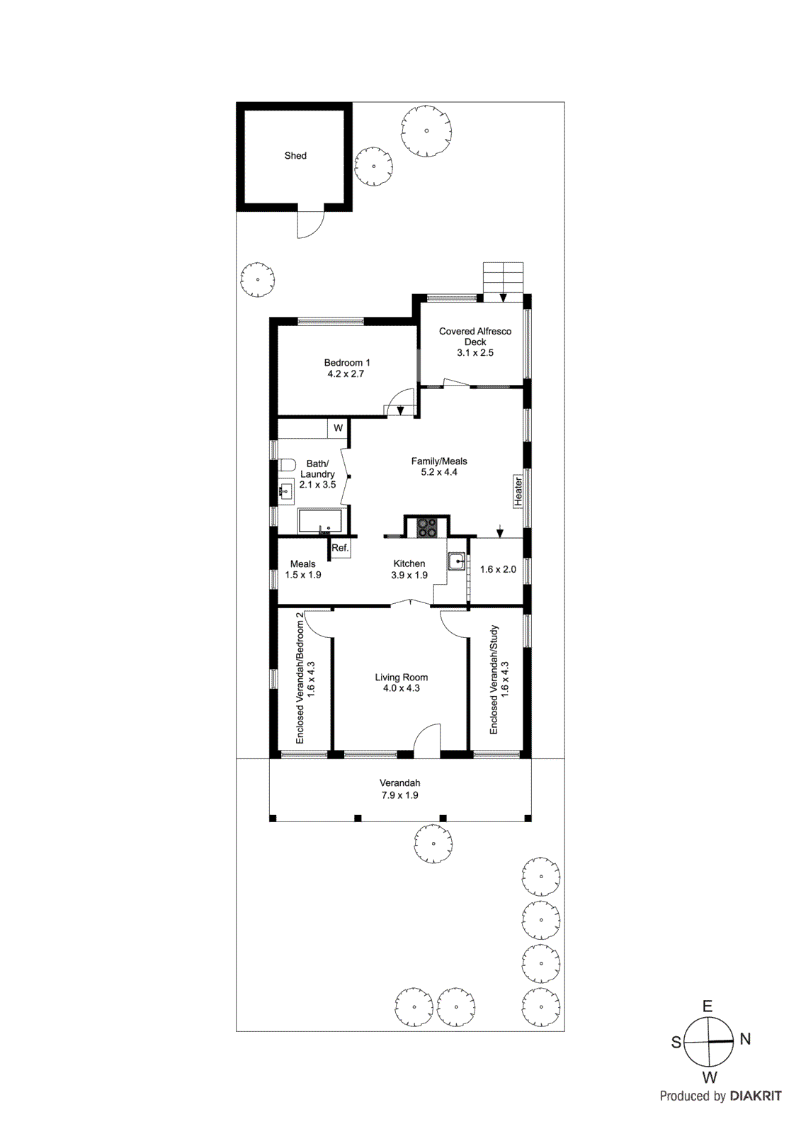52 Fifth Avenue, Rosebud VIC 3939 - Floorplan