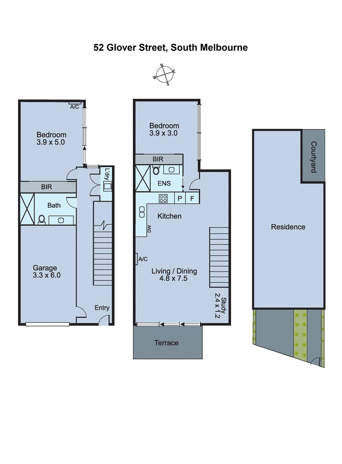 52 Glover Street, South Melbourne VIC 3205 - Floorplan
