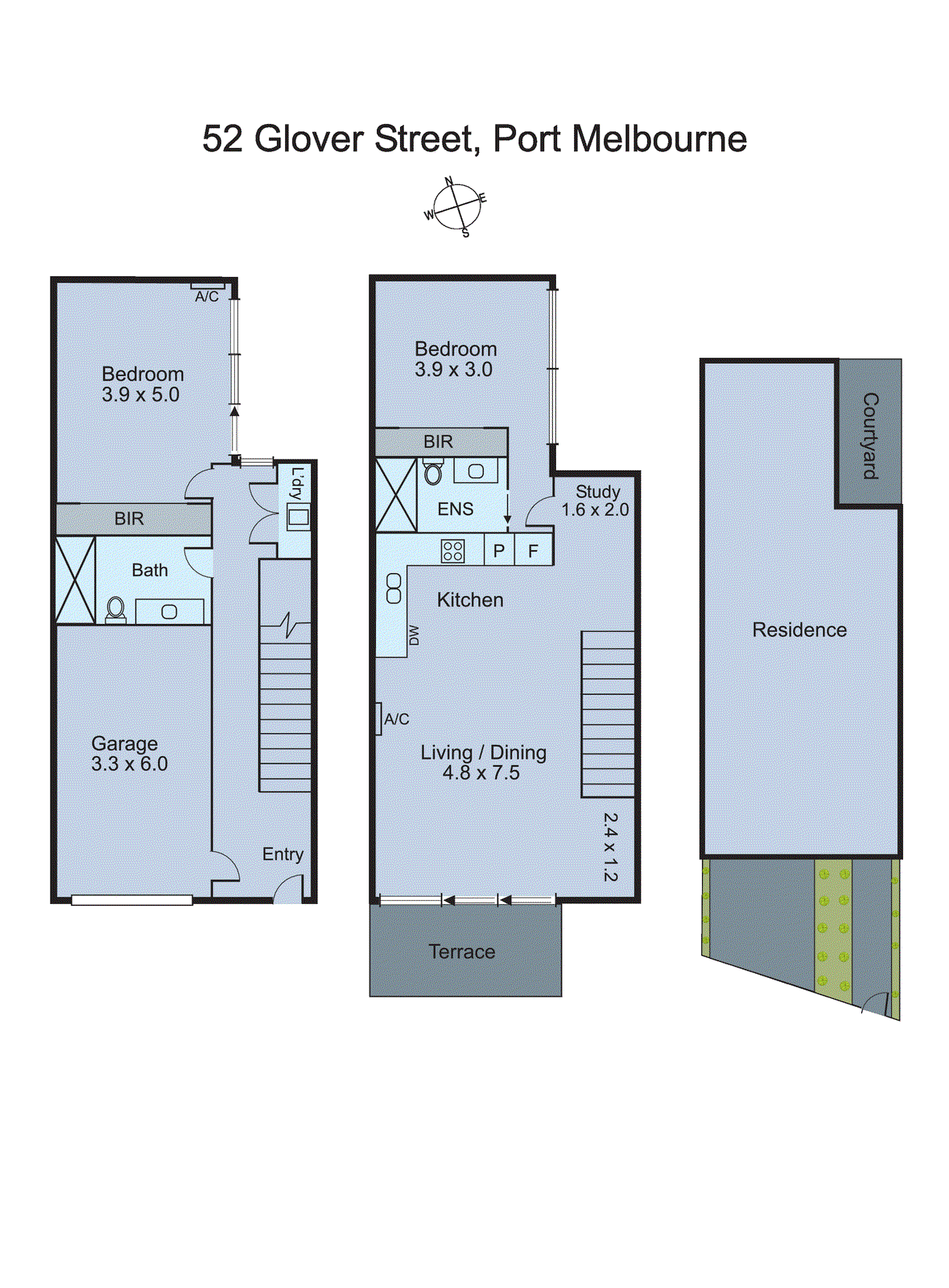 52 Glover Street, South Melbourne VIC 3205 - Floorplan