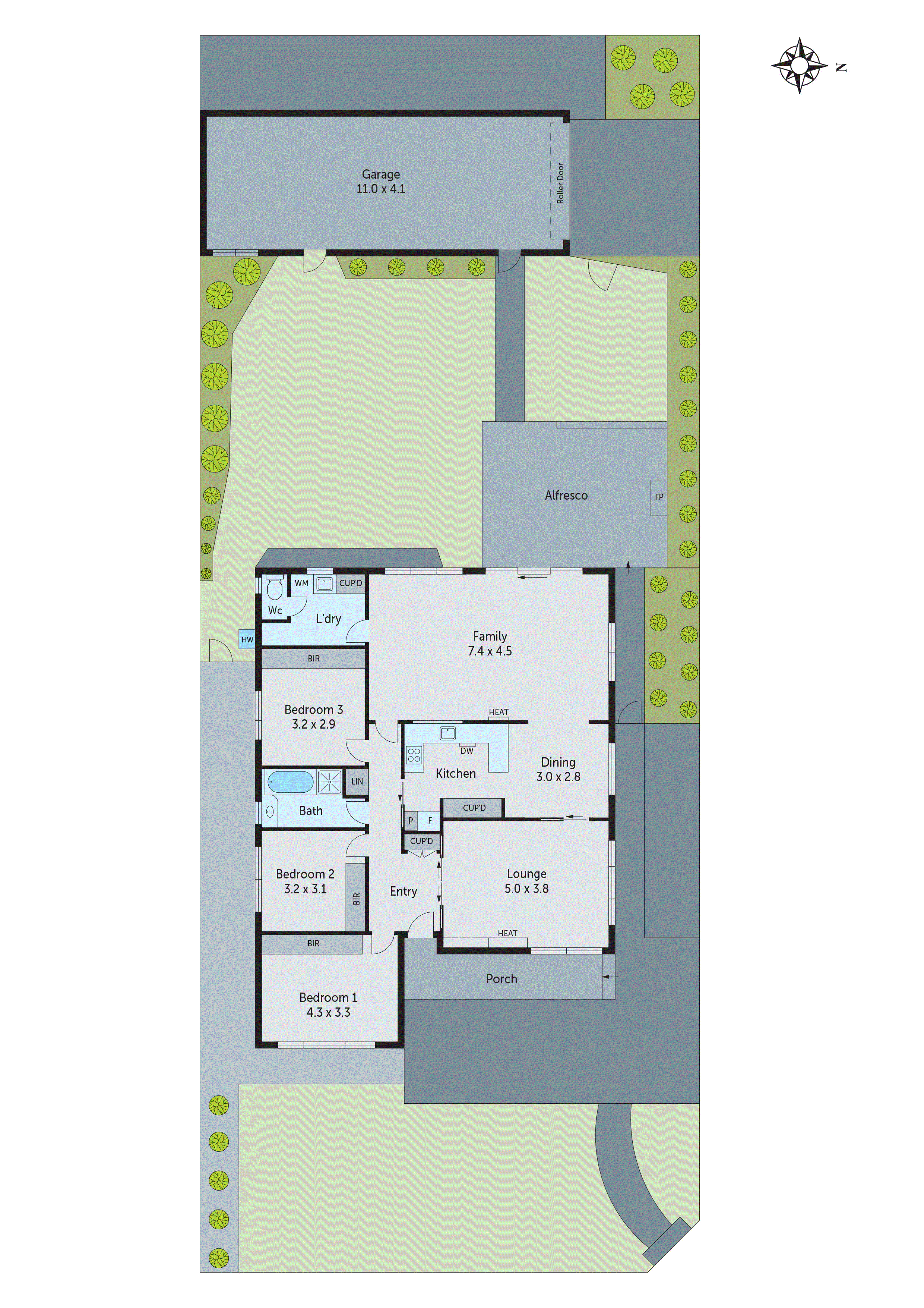 52 Graylea Avenue, Herne Hill VIC 3218 - Floorplan