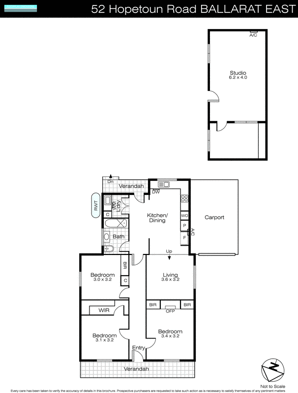 52 Hopetoun Street, Ballarat East VIC 3350 - Floorplan
