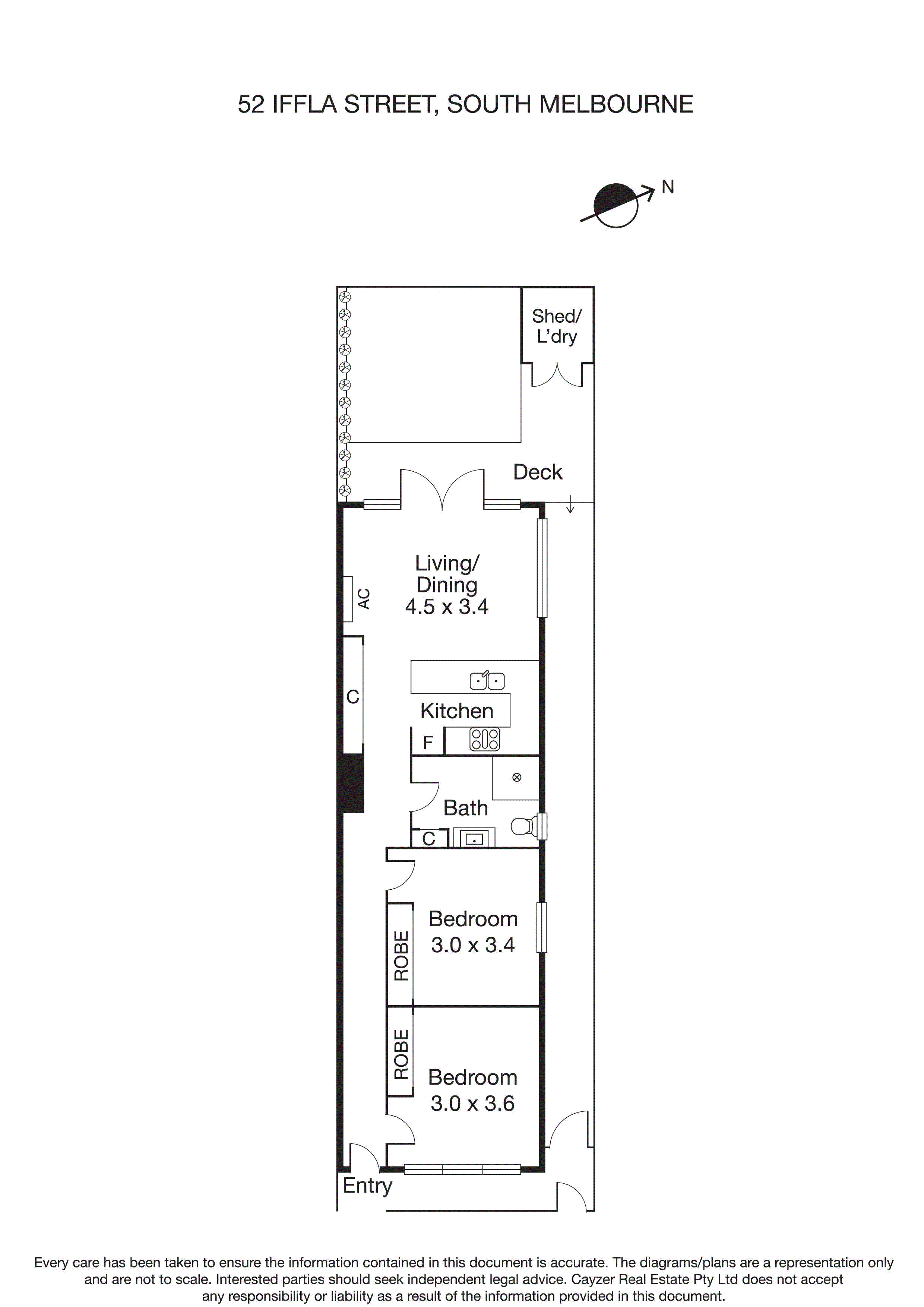 52 Iffla Street, SOUTH MELBOURNE VIC 3205 - Floorplan