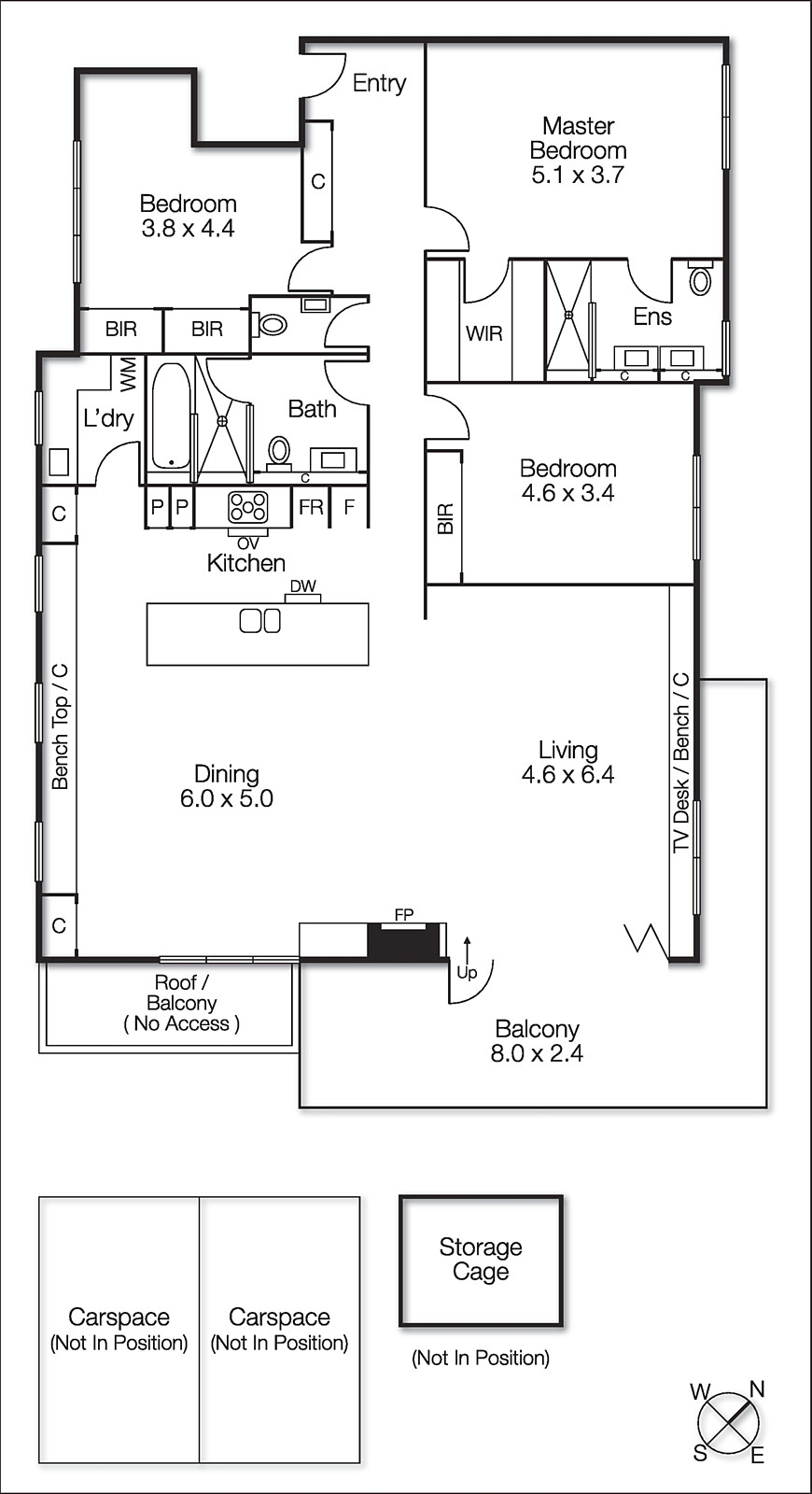 5/2 Male Street, Brighton VIC 3186 - Floorplan