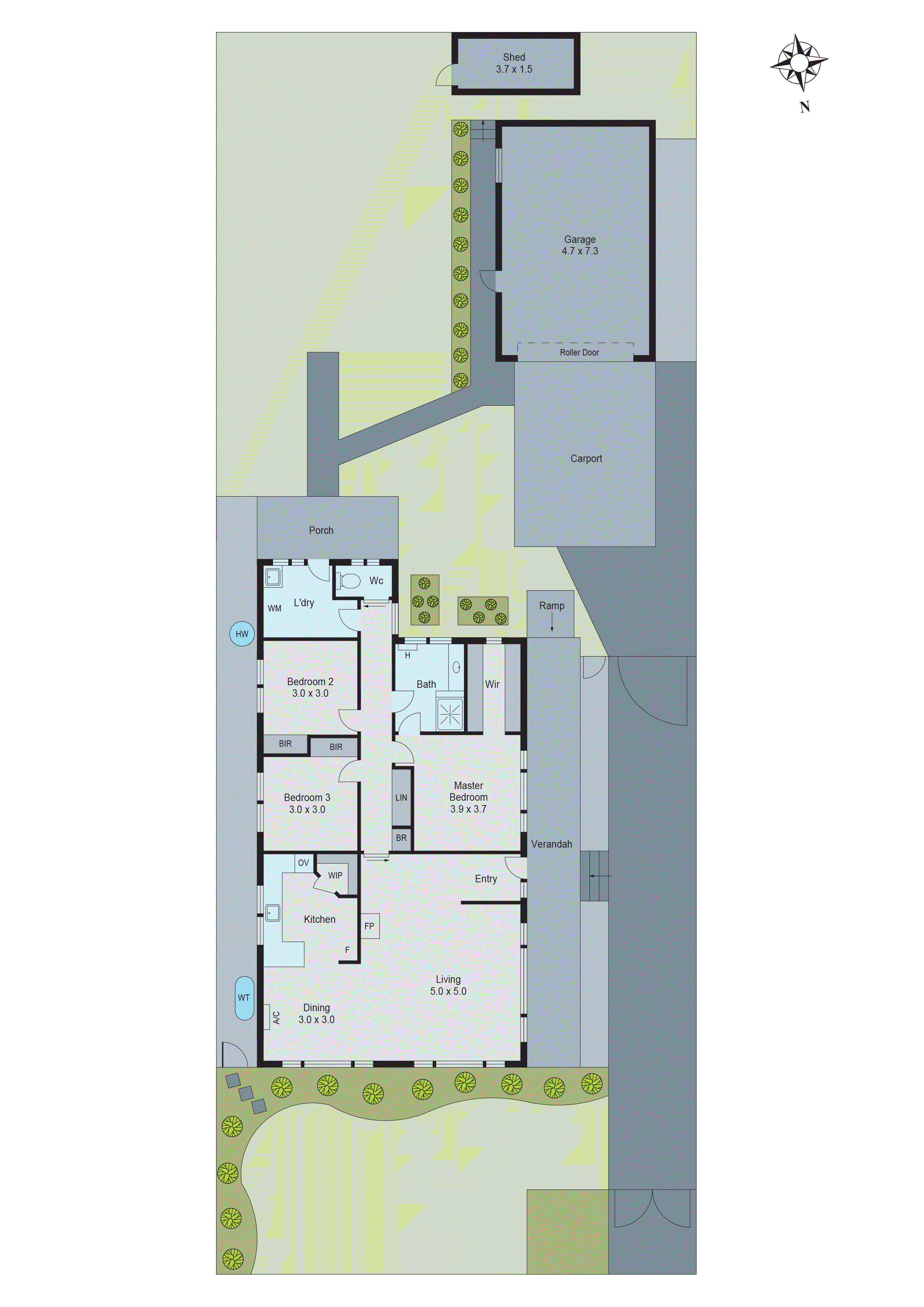 52 Panpandi Drive, Clifton Springs VIC 3222 - Floorplan