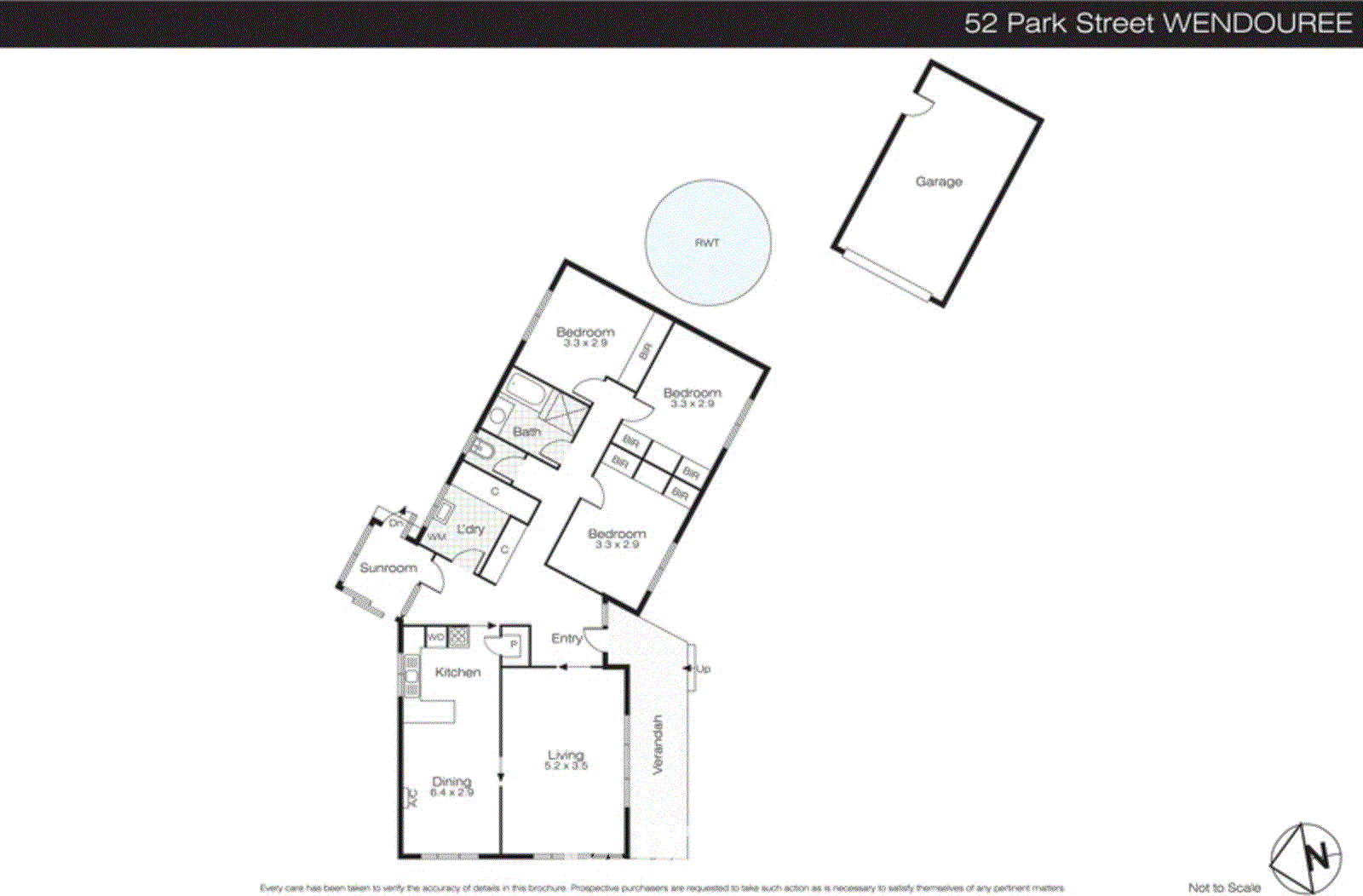 52 Park Street, Wendouree VIC 3355 - Floorplan