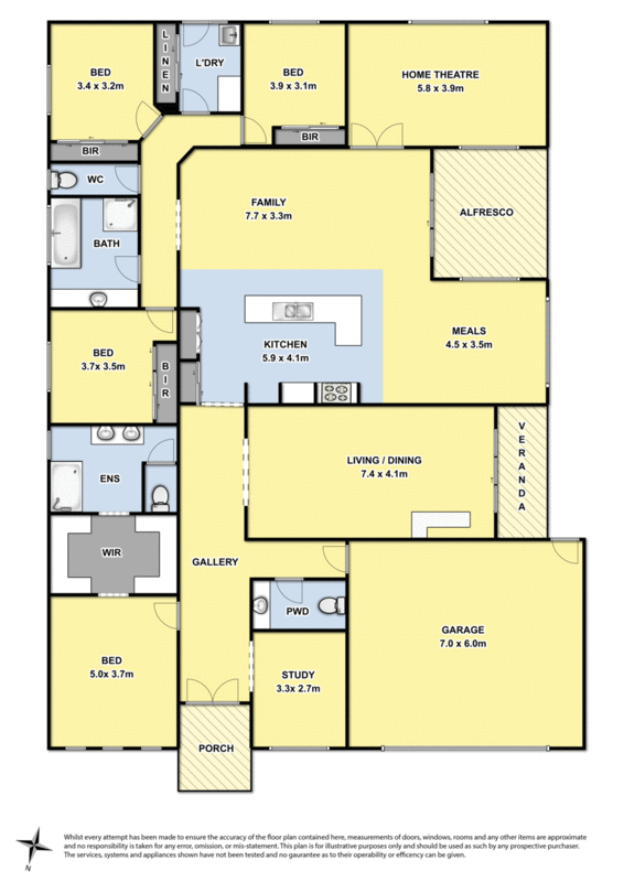 52 Pethajohn Parade, Grovedale VIC 3216 - Floorplan
