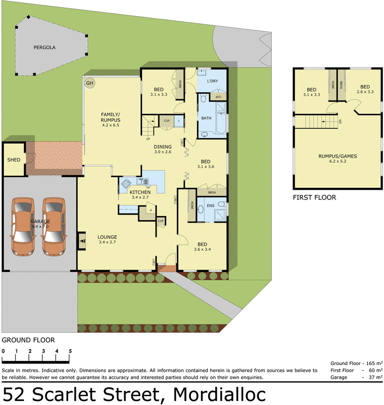 52 Scarlet Street, Mordialloc VIC 3195 - Floorplan