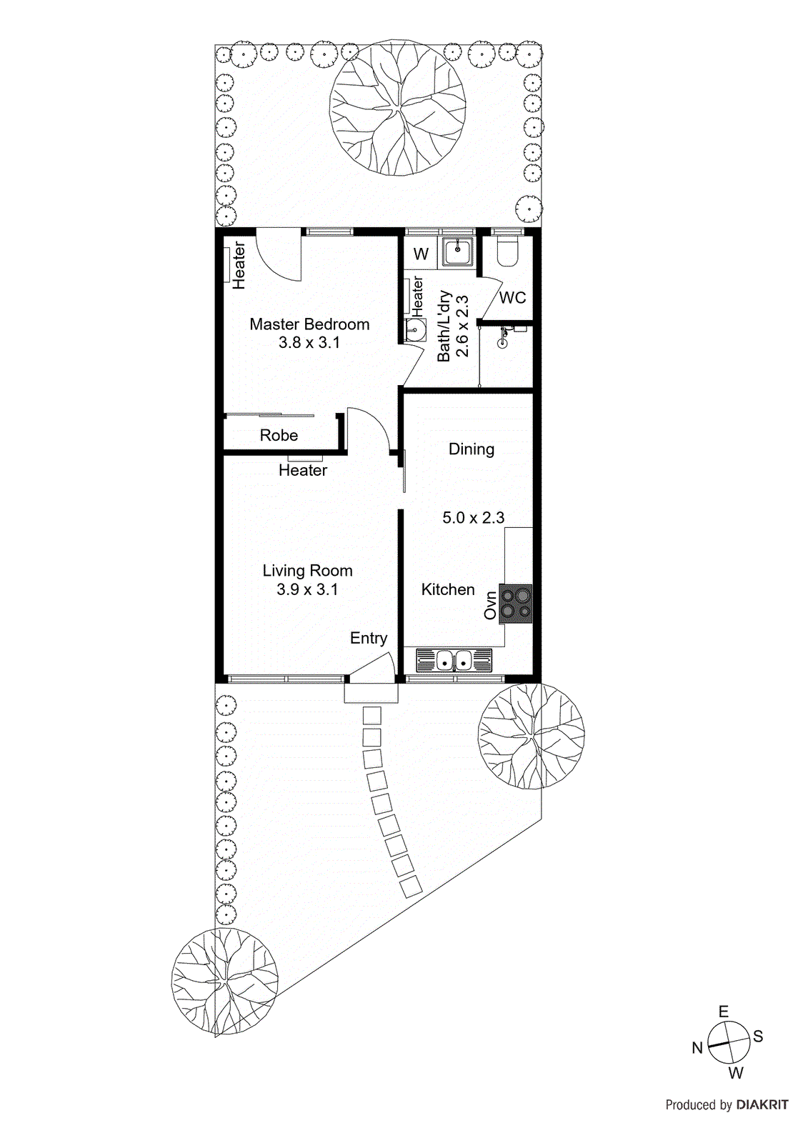 5/2 Thomas Street, Clayton VIC 3168 - Floorplan