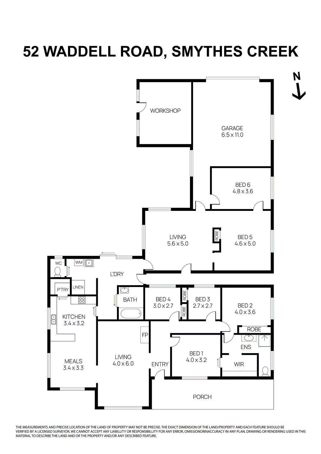 52 Waddell Road, Smythes Creek VIC 3351 - Floorplan