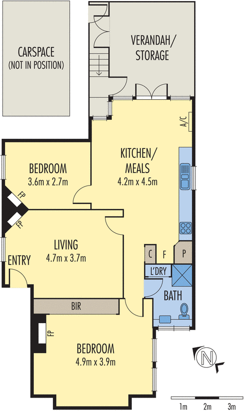 5/20 Loch Street, St Kilda West VIC 3182 - Floorplan
