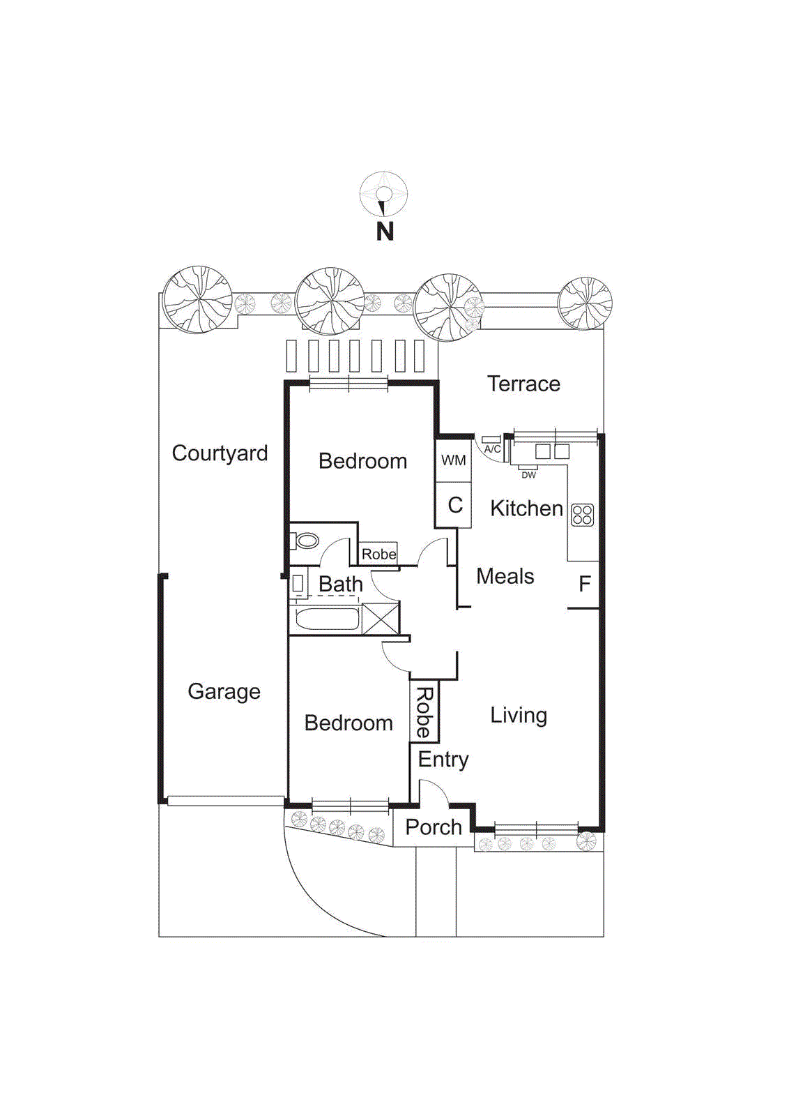 5/20 Warrigal Road, Parkdale VIC 3195 - Floorplan