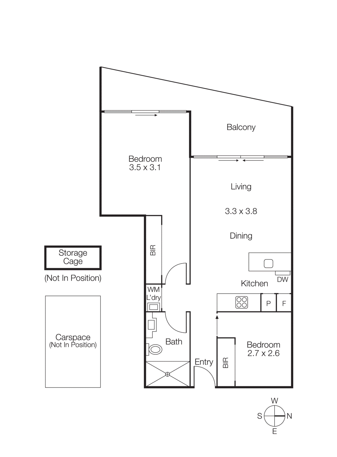 520/222 Bay Road, Sandringham VIC 3191 - Floorplan