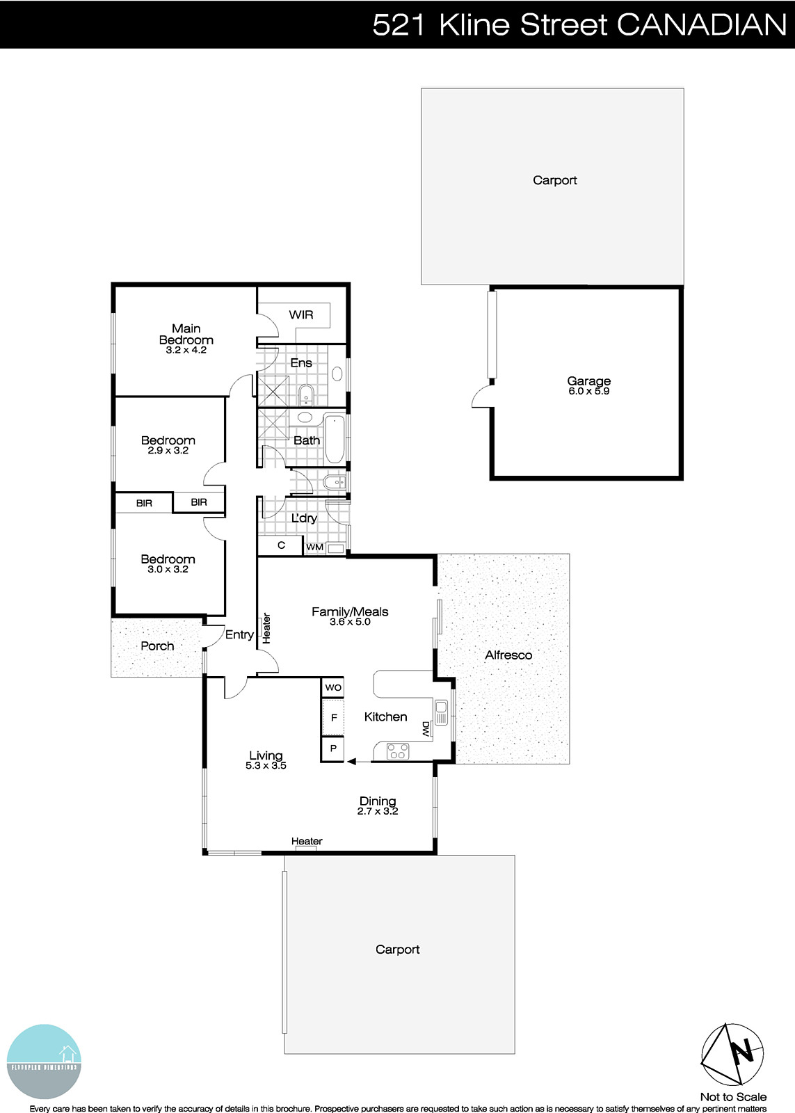 521 Kline Street, Canadian VIC 3350 - Floorplan