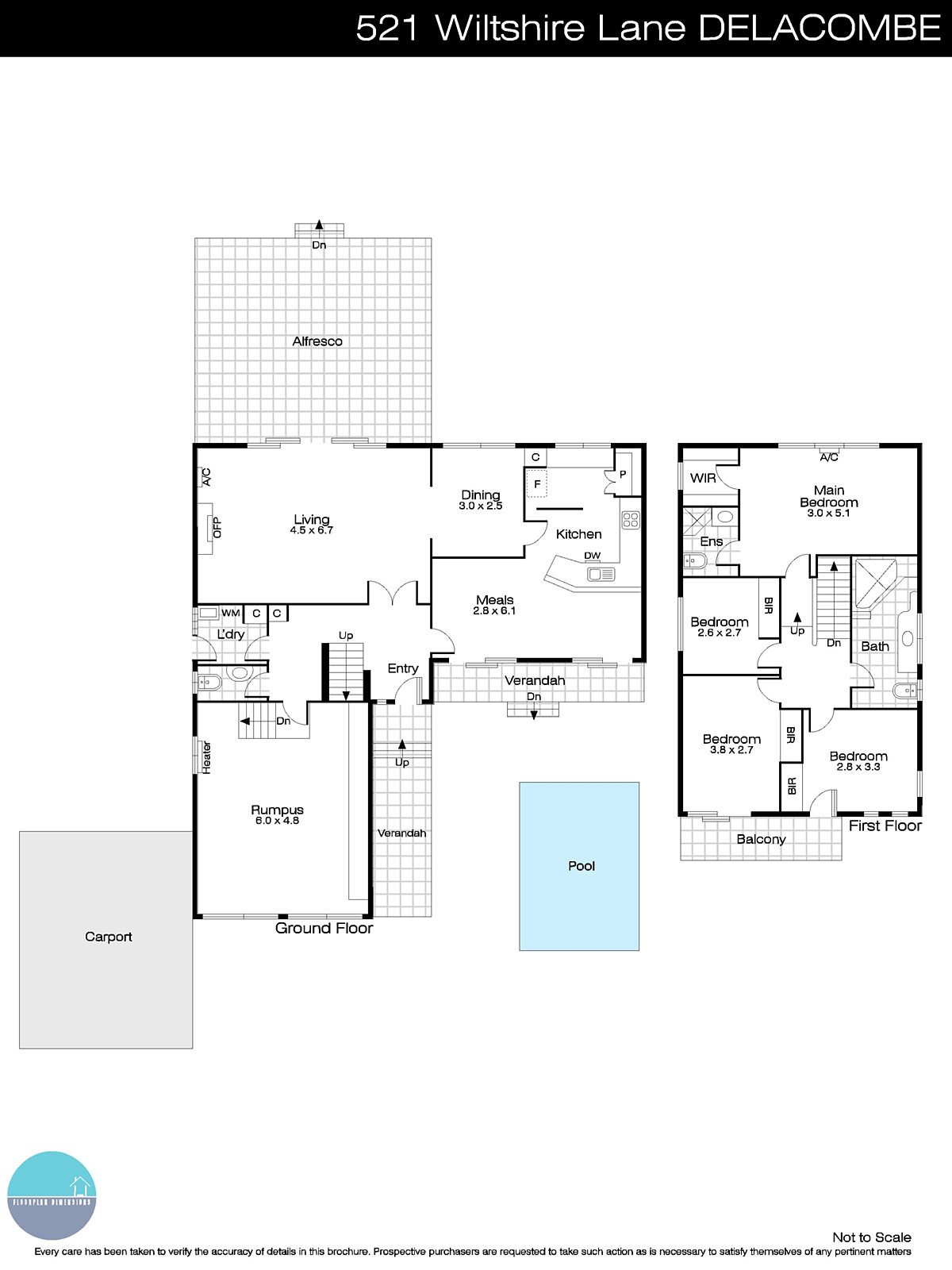 521 Wiltshire Lane, Delacombe VIC 3356 - Floorplan