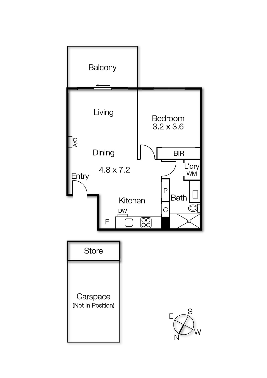 521/161-163 Fitzroy Street, St Kilda VIC 3182 - Floorplan