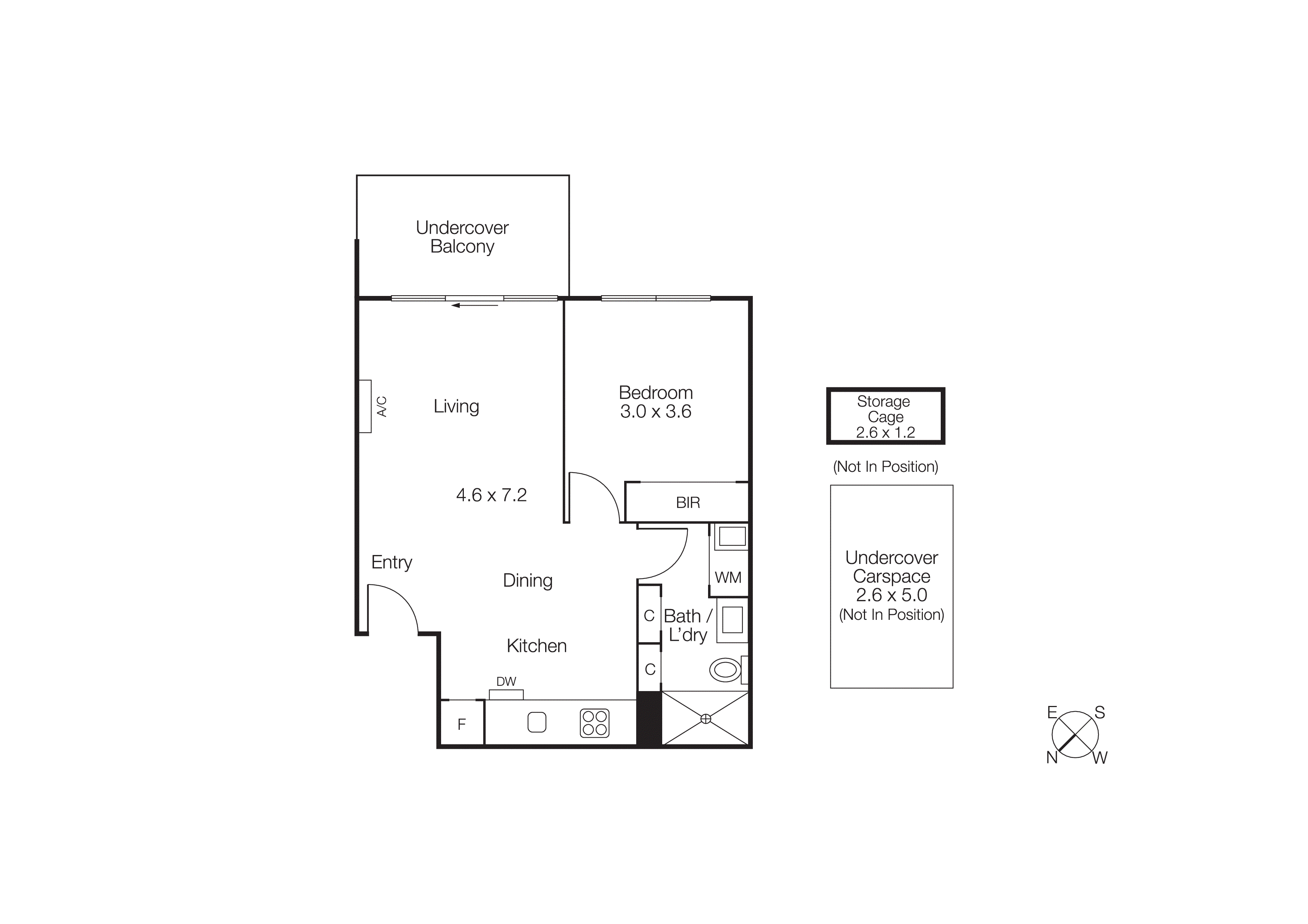 521/163 Fitzroy Street, St Kilda VIC 3182 - Floorplan