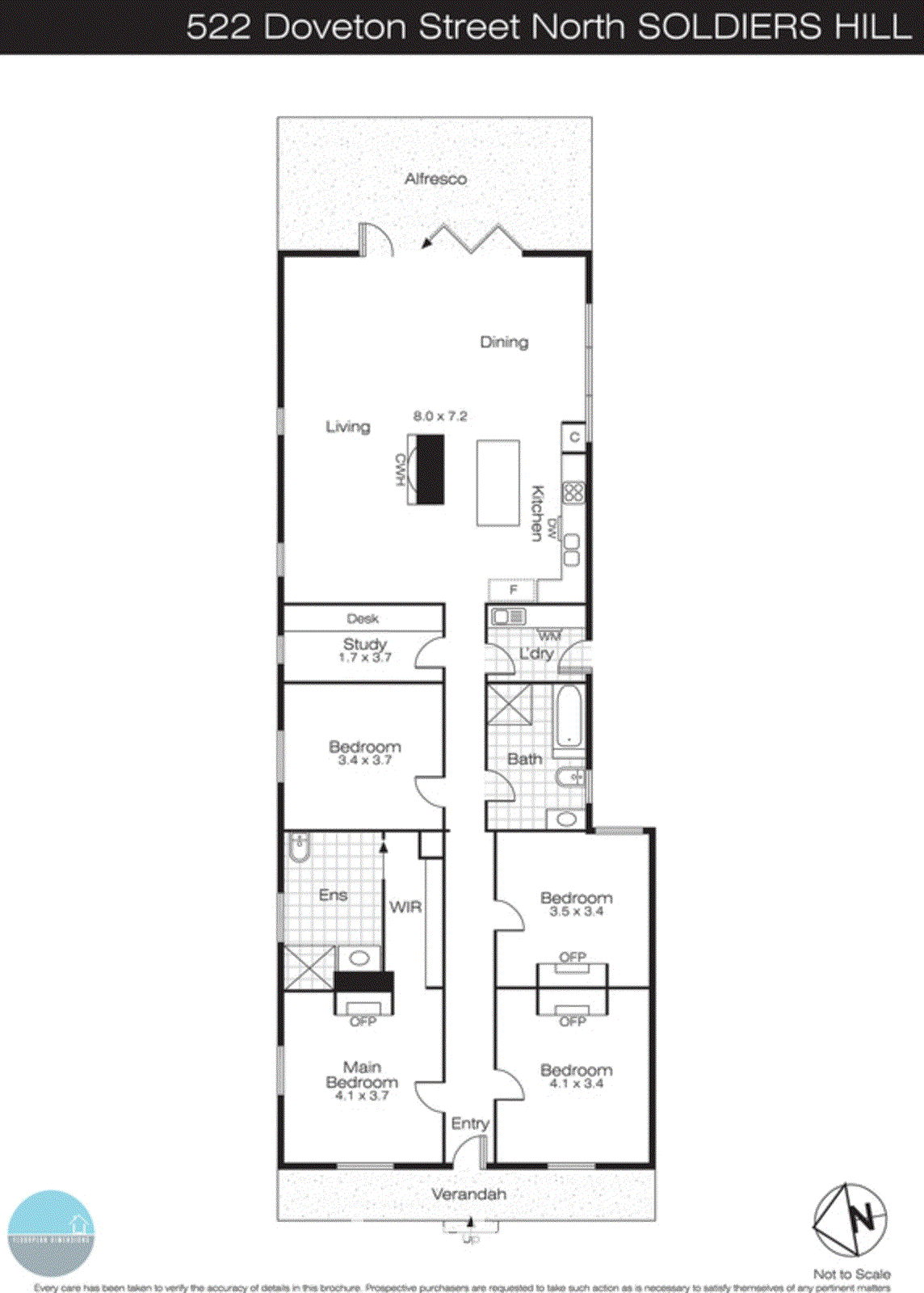 522 Doveton Street, Soldiers Hill VIC 3350 - Floorplan