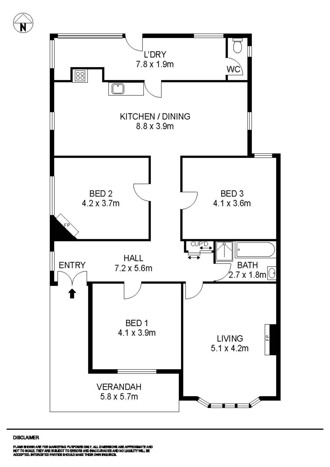 523 Barkly Street, Golden Point VIC 3350 - Floorplan