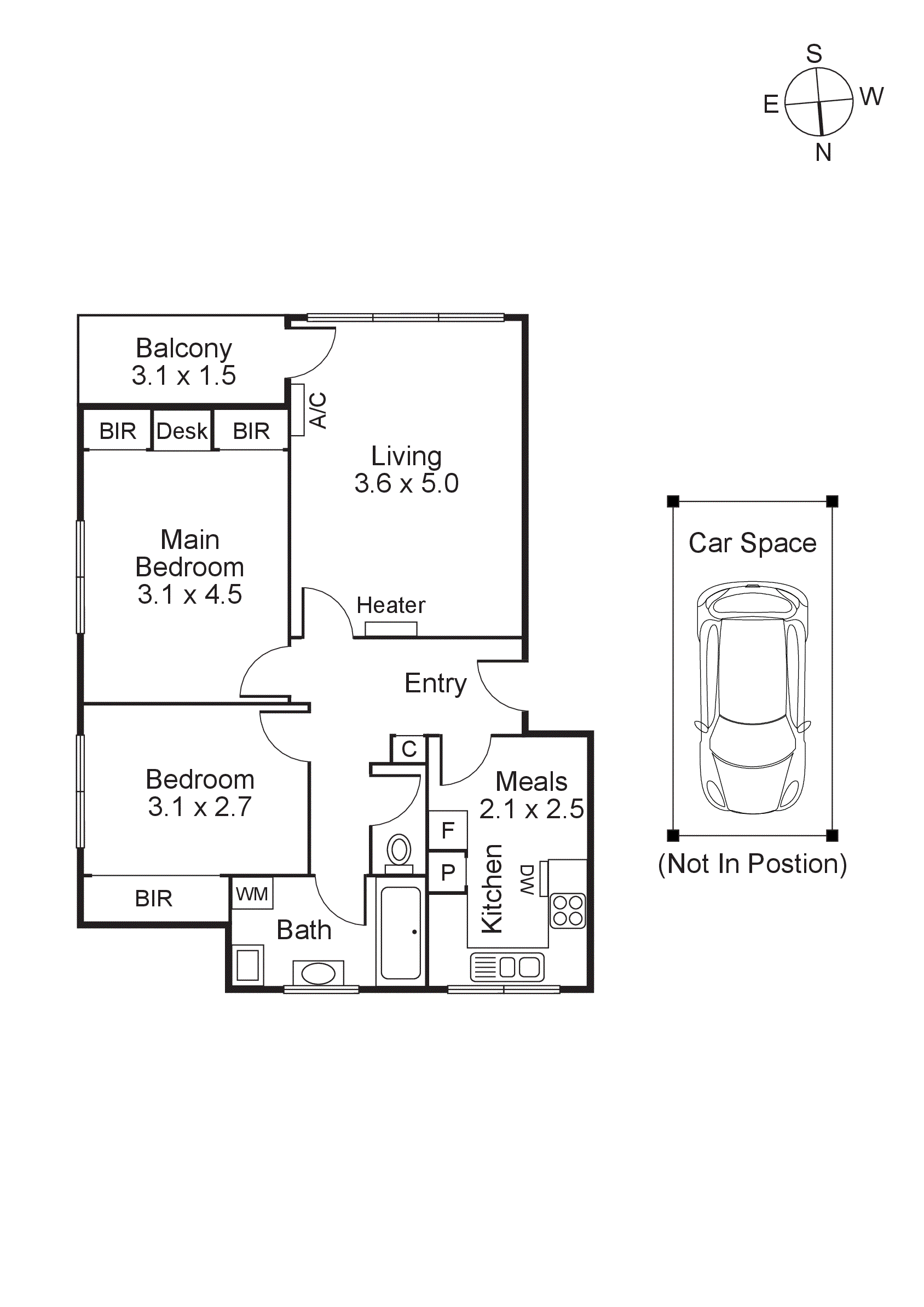 5/23 Edgar Street, Glen Iris VIC 3146 - Floorplan