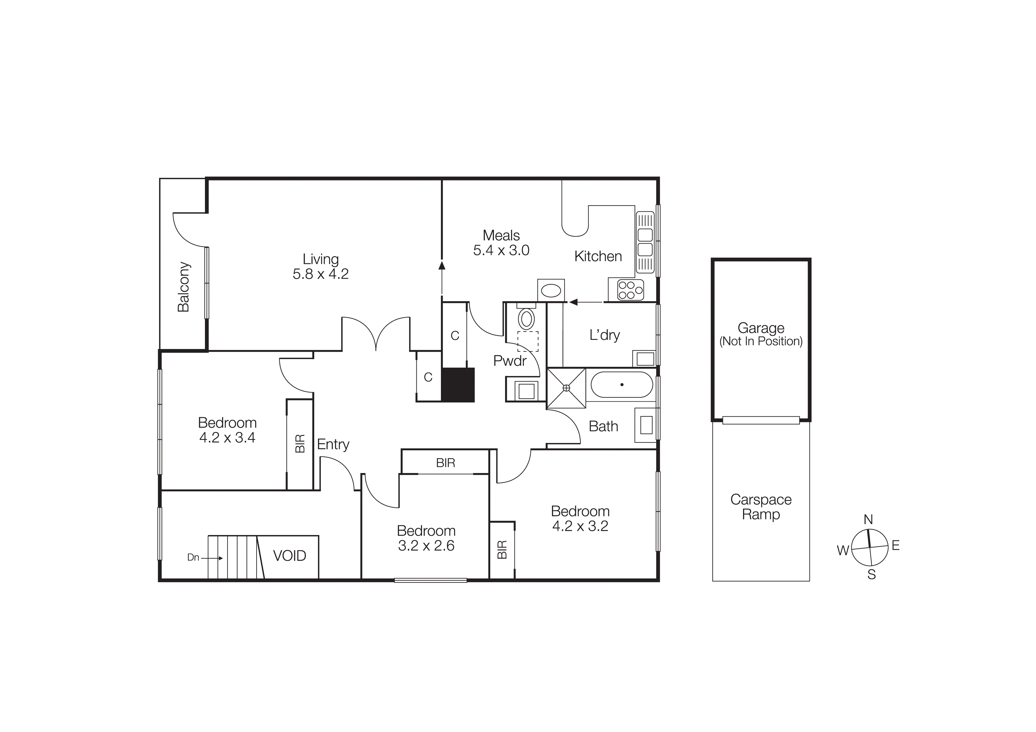 5/23 Trevelyan Street, Elsternwick VIC 3185 - Floorplan