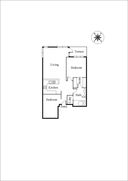 52/39 Esplanade East, Port Melbourne VIC 3207 - Floorplan