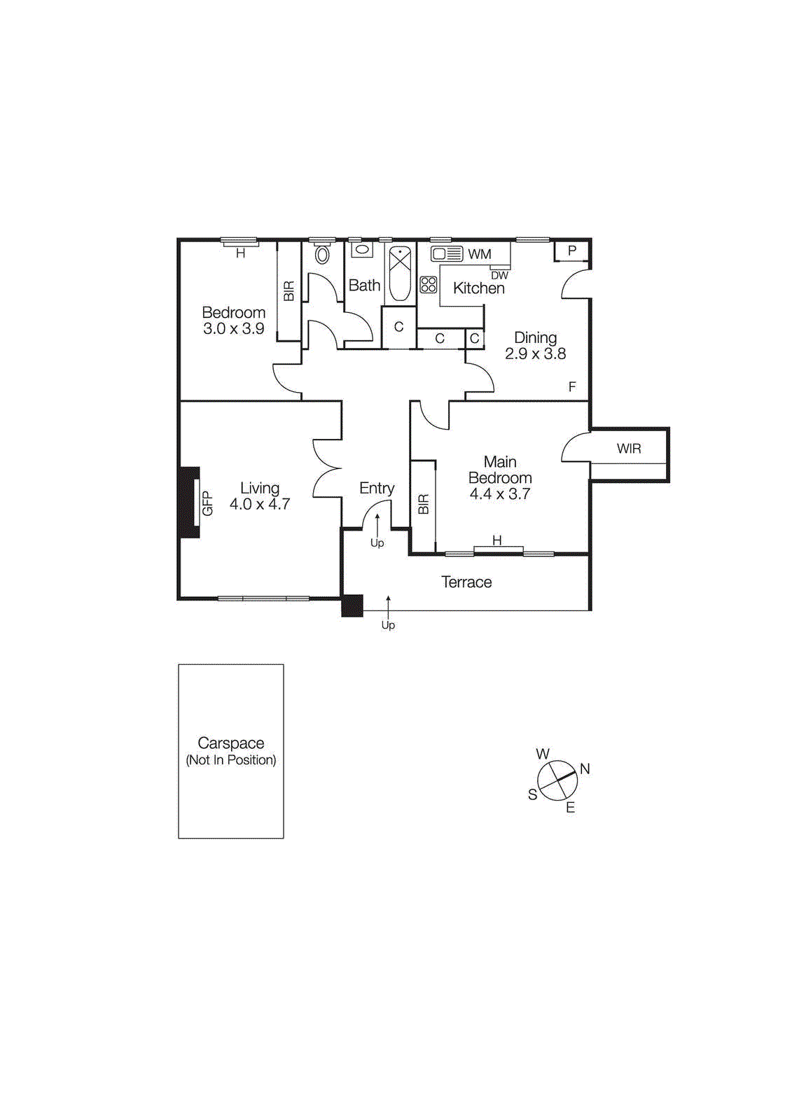 5/25 Vale Street, St Kilda VIC 3182 - Floorplan