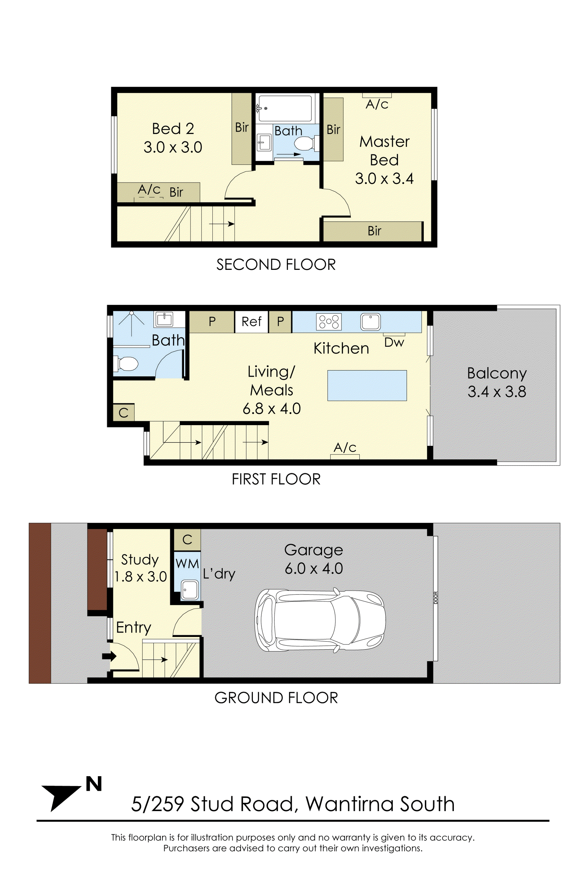 5/259 Stud Road, Wantirna South VIC 3152 - Floorplan