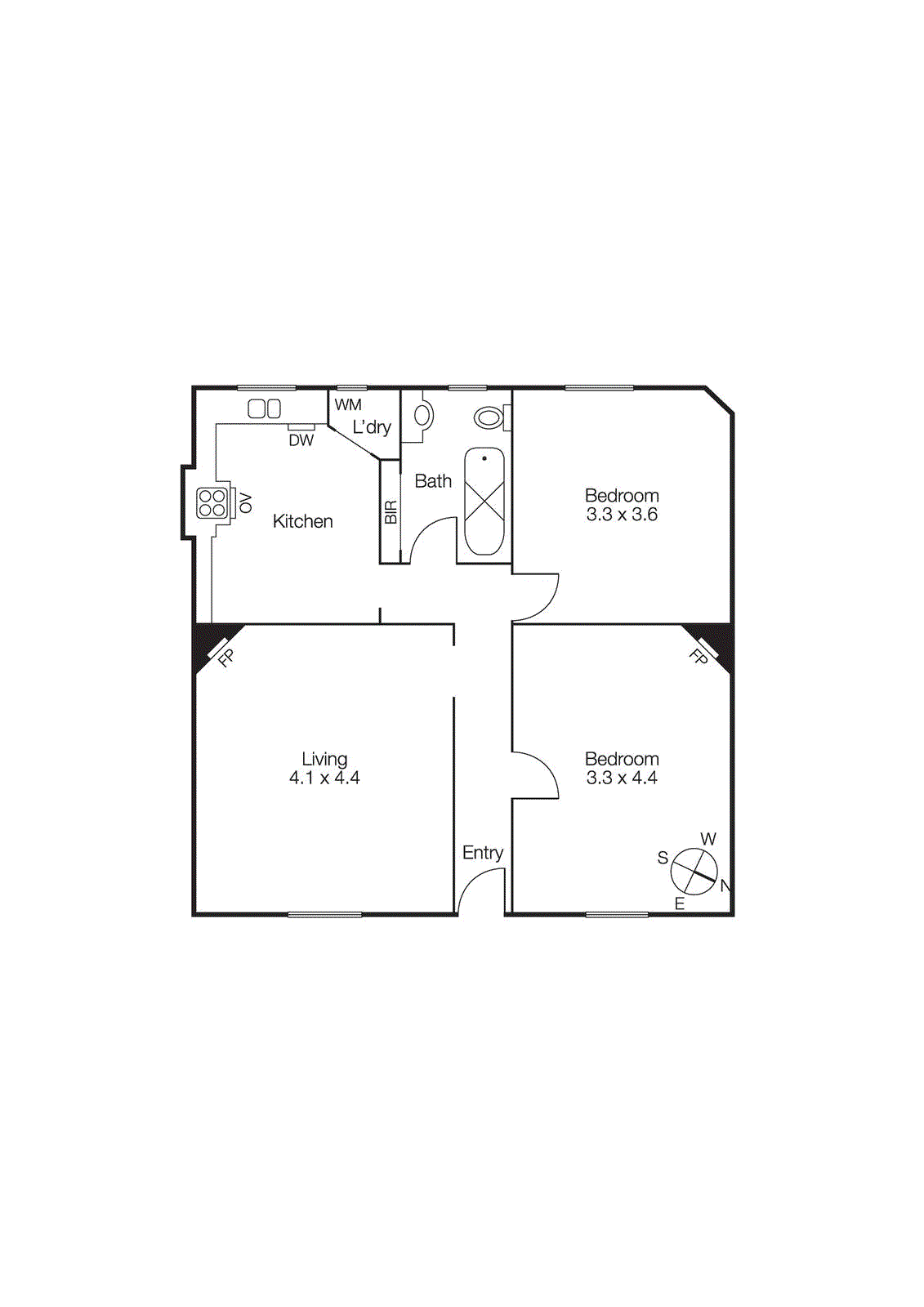 5/26-28 Blessington Street, St Kilda VIC 3182 - Floorplan