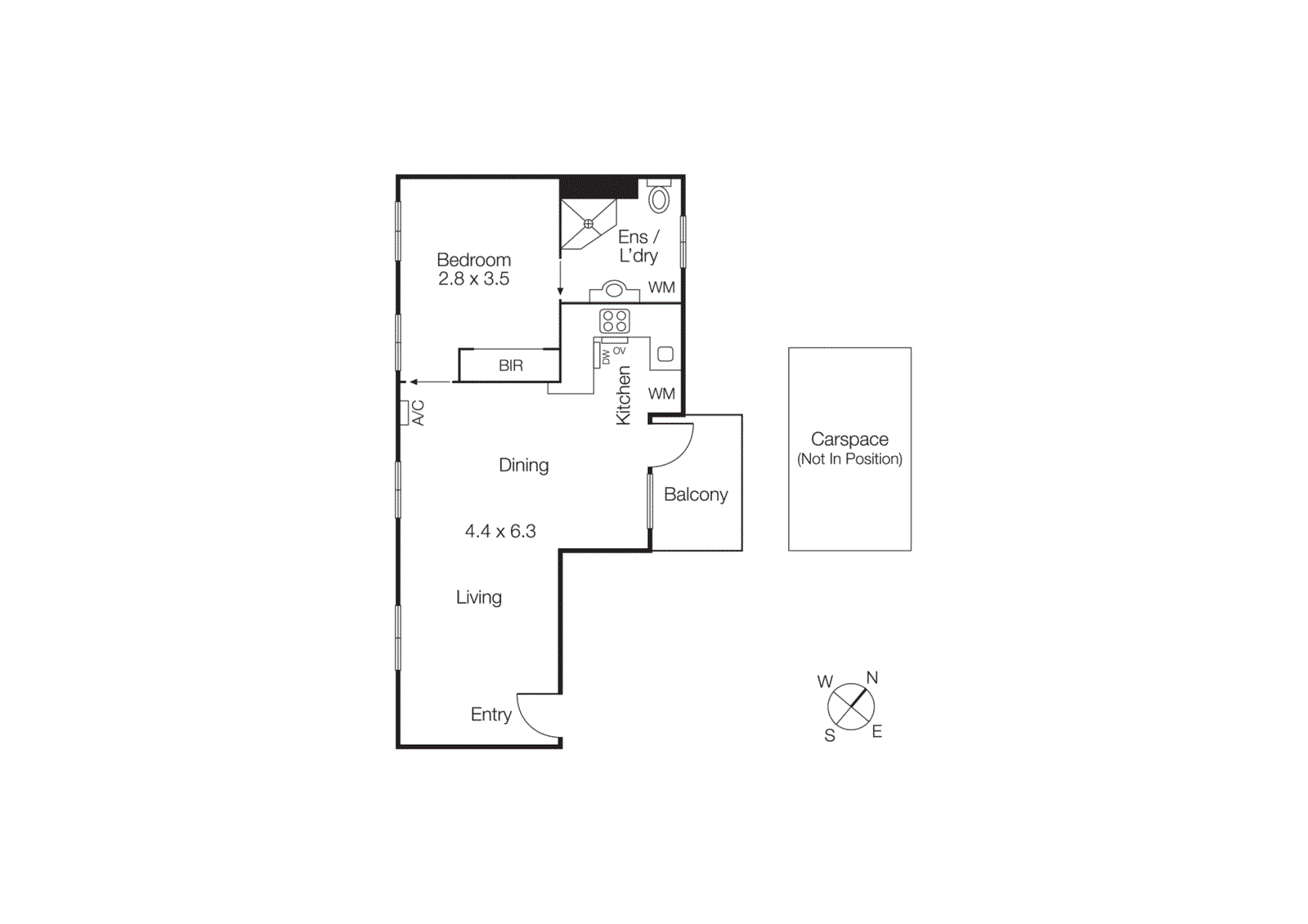 5/26 Burnett Street, St Kilda VIC 3182 - Floorplan