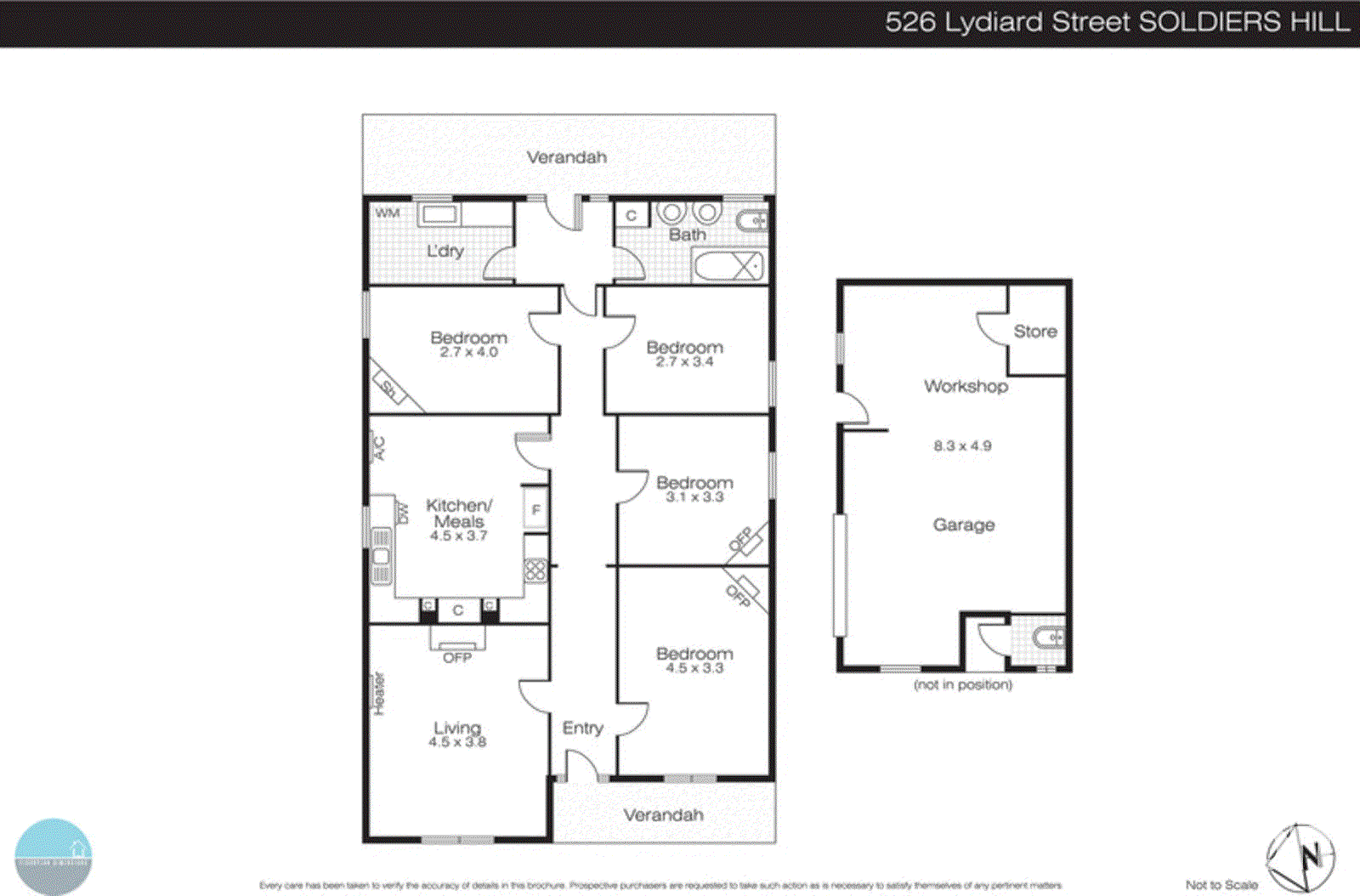 526 Lydiard Street, Soldiers Hill VIC 3350 - Floorplan