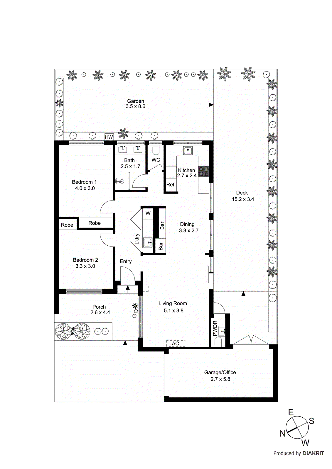5/26 Red Bluff Street, Black Rock VIC 3193 - Floorplan