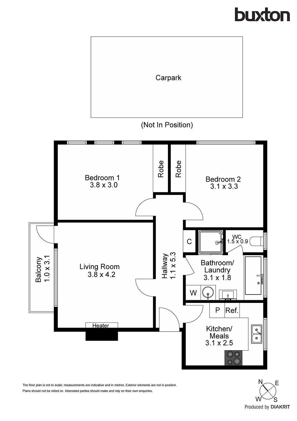 5/27-29 York Street, St Kilda West VIC 3182 - Floorplan