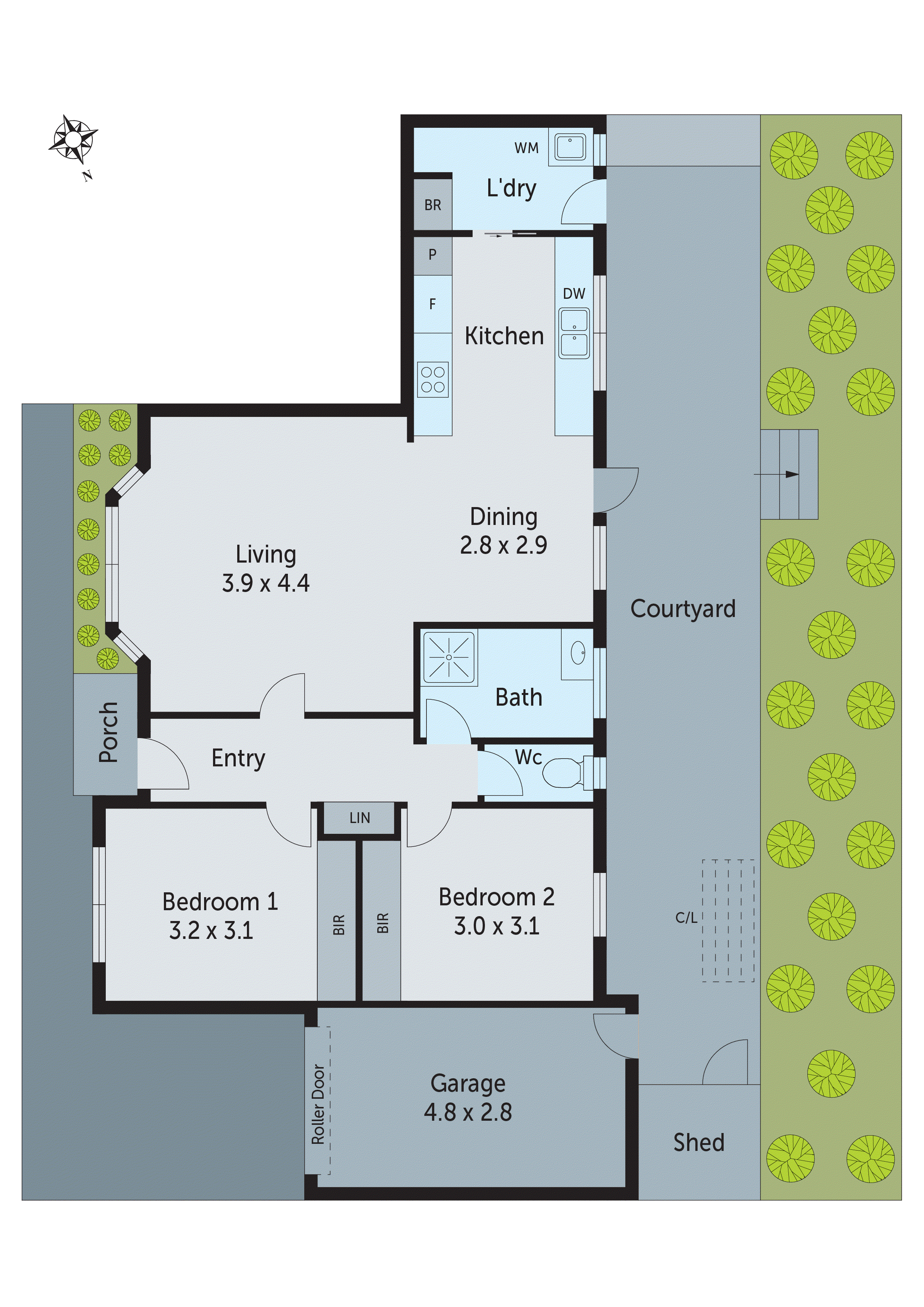 5/271 Roslyn Road, Highton VIC 3216 - Floorplan