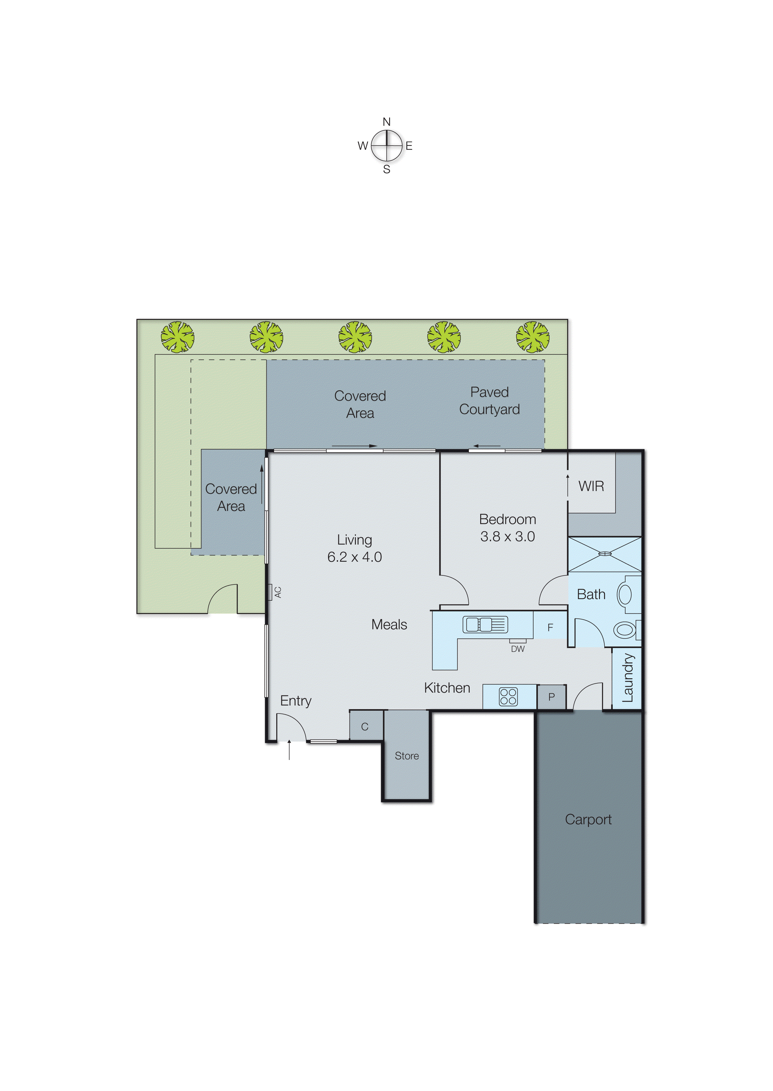 5/28-30 Olive Grove, Parkdale VIC 3195 - Floorplan