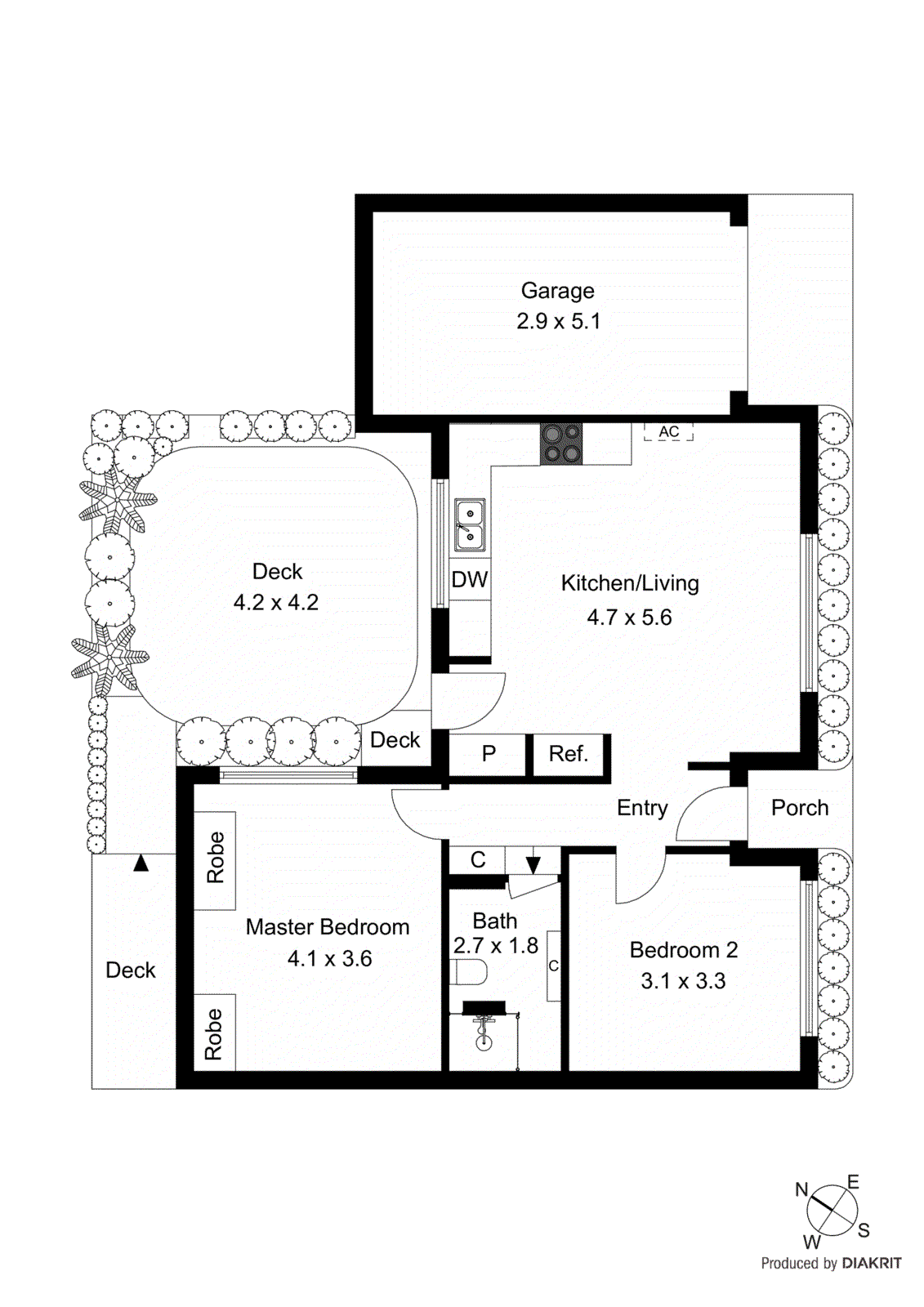 5/290-292 Nepean Highway, Edithvale VIC 3196 - Floorplan