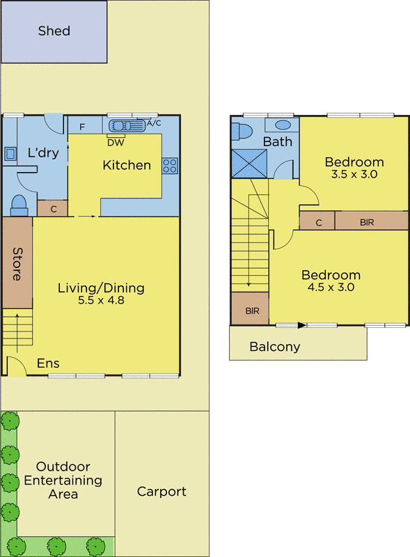 5/291 Nepean Highway, Seaford VIC 3198 - Floorplan