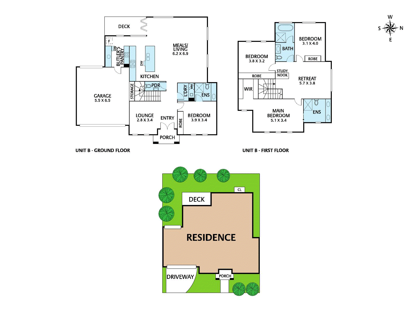 52A & 52B William Street, Mount Waverley
- Floorplan 1