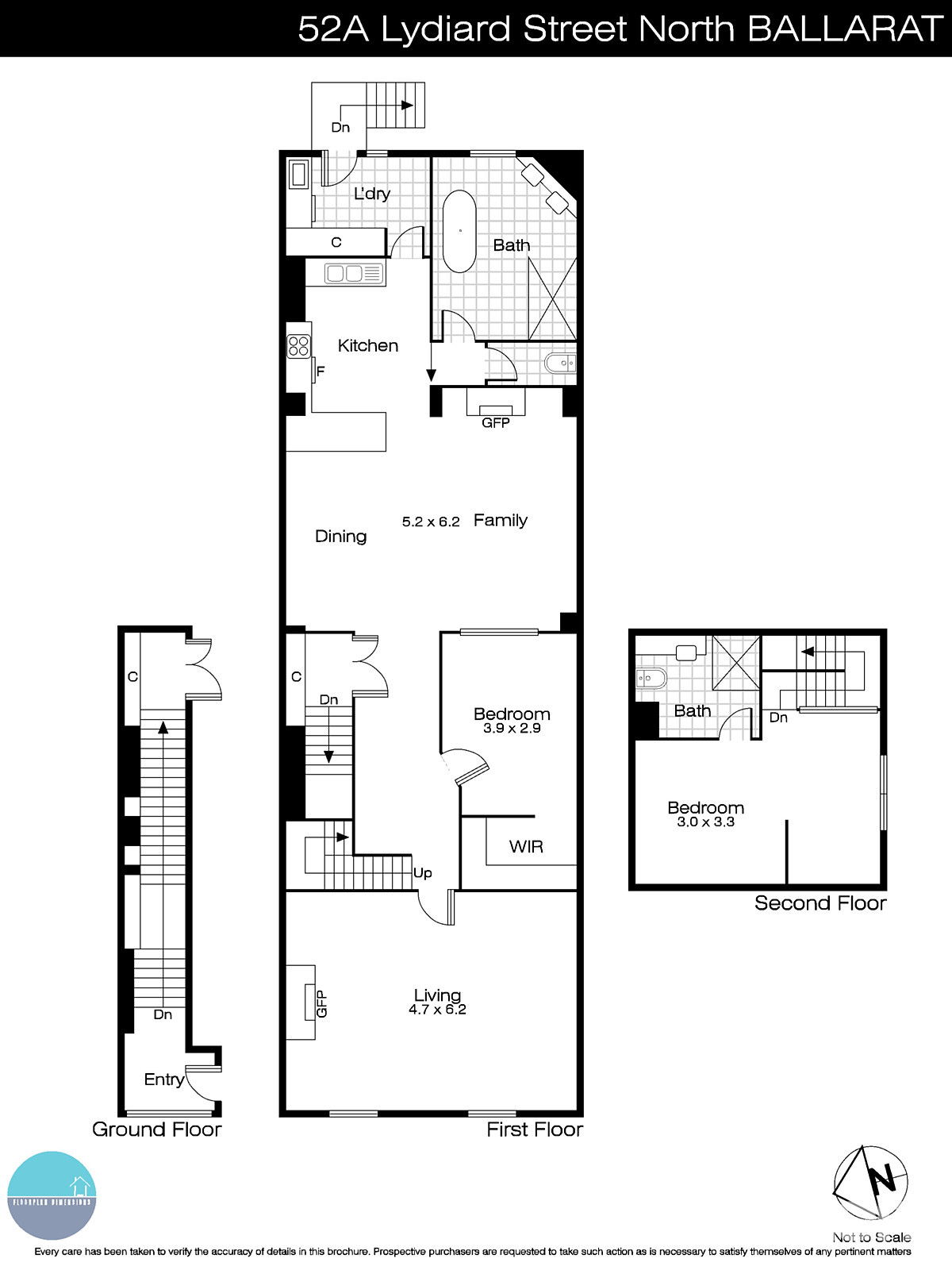 52A Lydiard Street North, Ballarat Central VIC 3350 - Floorplan