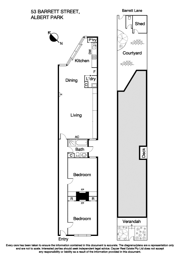 53 Barrett Street, ALBERT PARK VIC 3206 - Floorplan